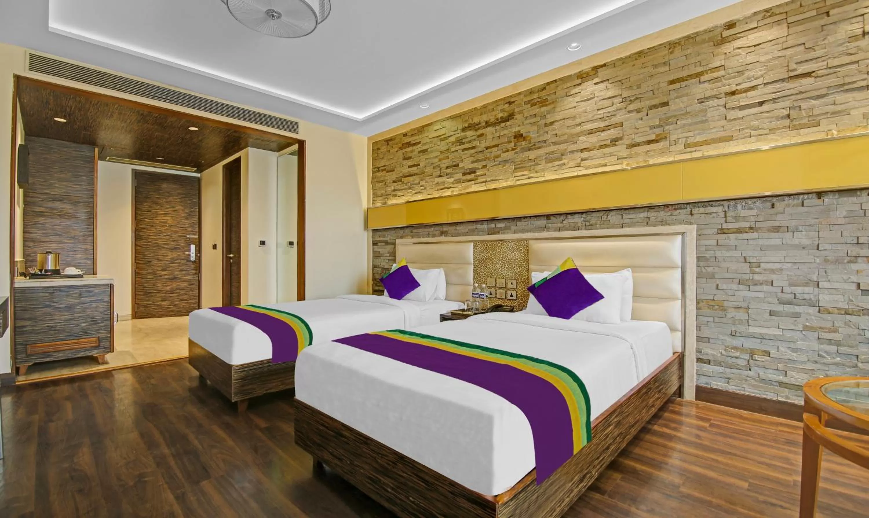 Bed in Treebo Premium Arista