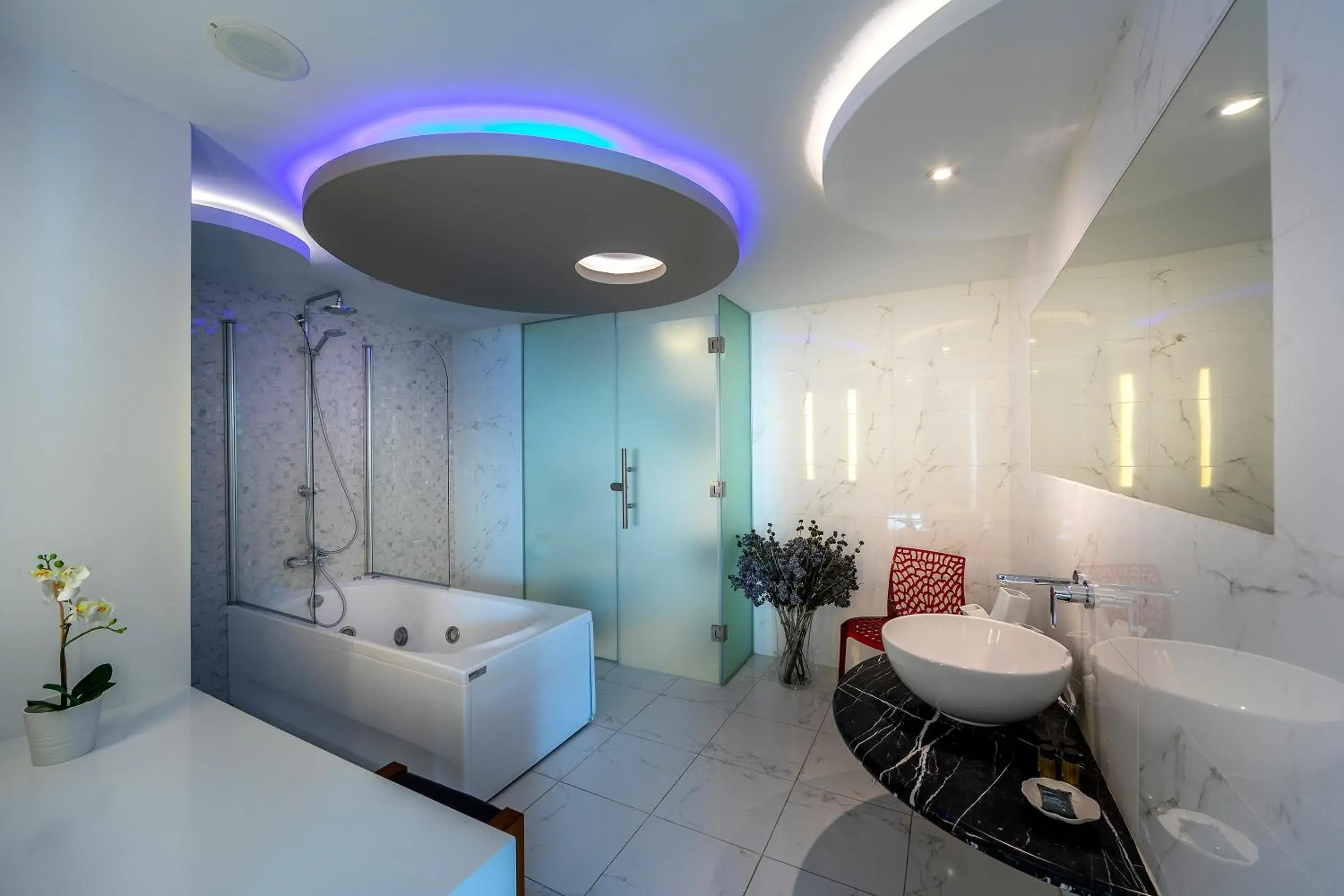 Summer, Bathroom in Melissi Beach Hotel & Spa