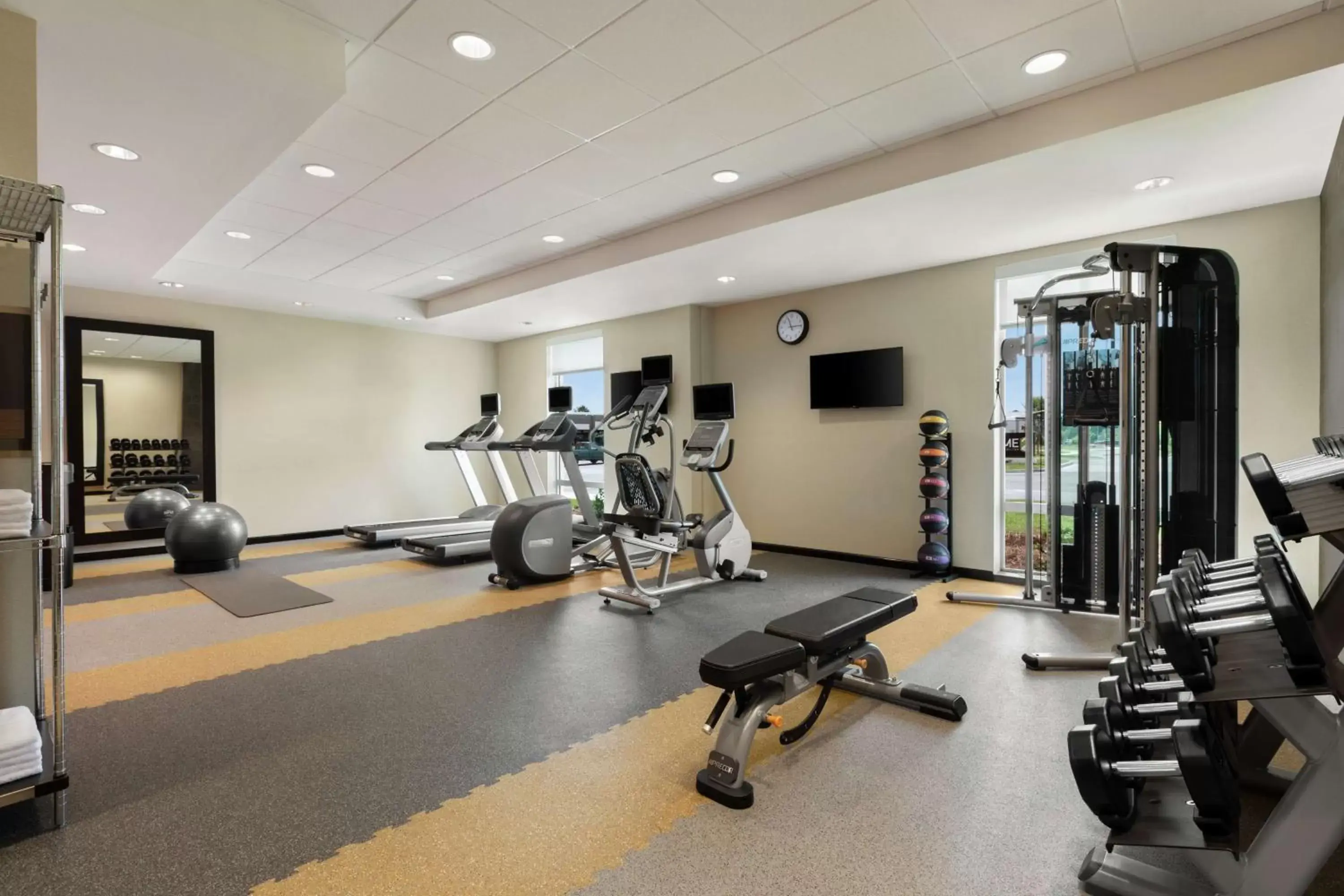 Fitness centre/facilities, Fitness Center/Facilities in Home2 Suites By Hilton Savannah Airport