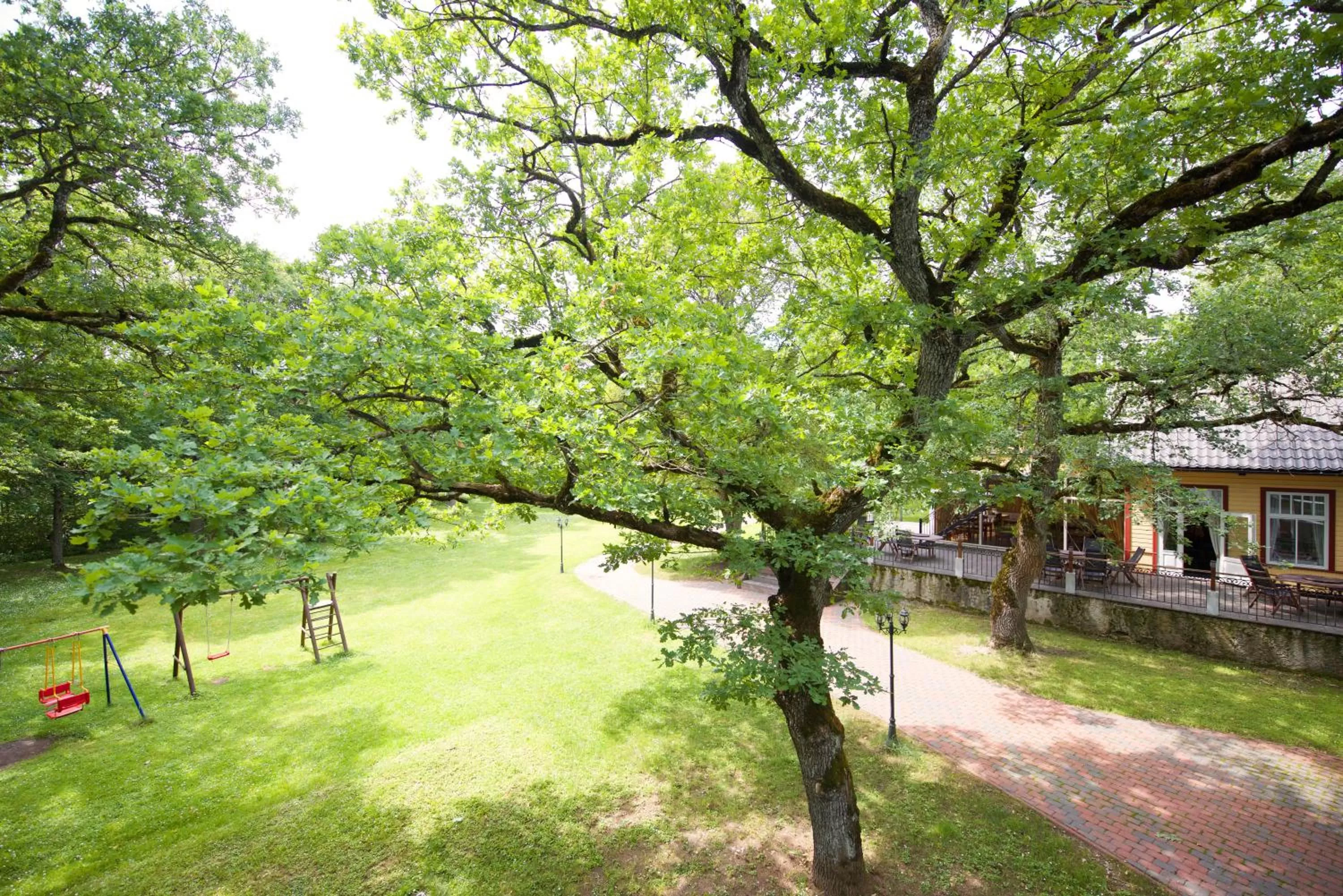 Children play ground in Villa Hotel Theresa
