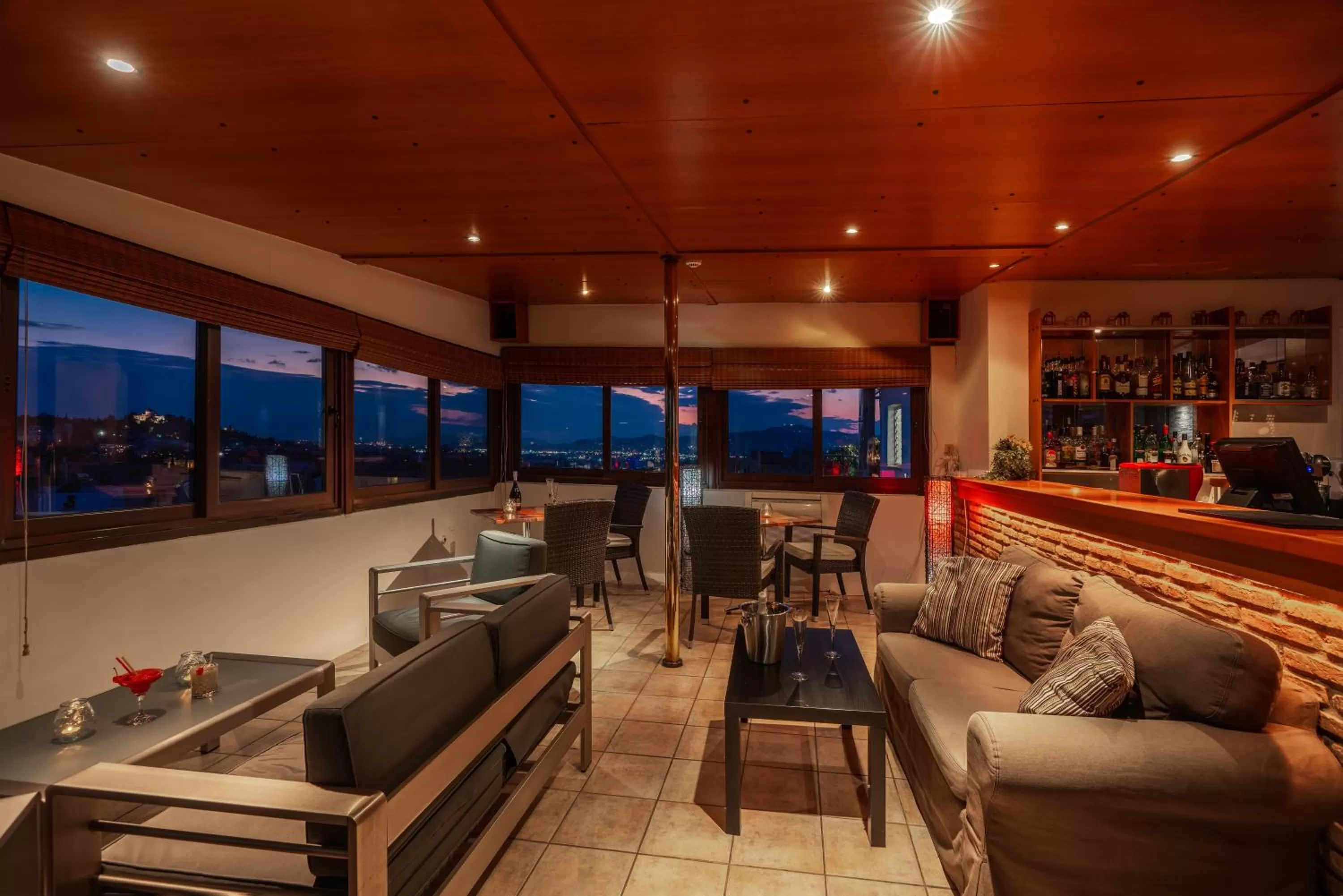 Living room in Attalos Hotel