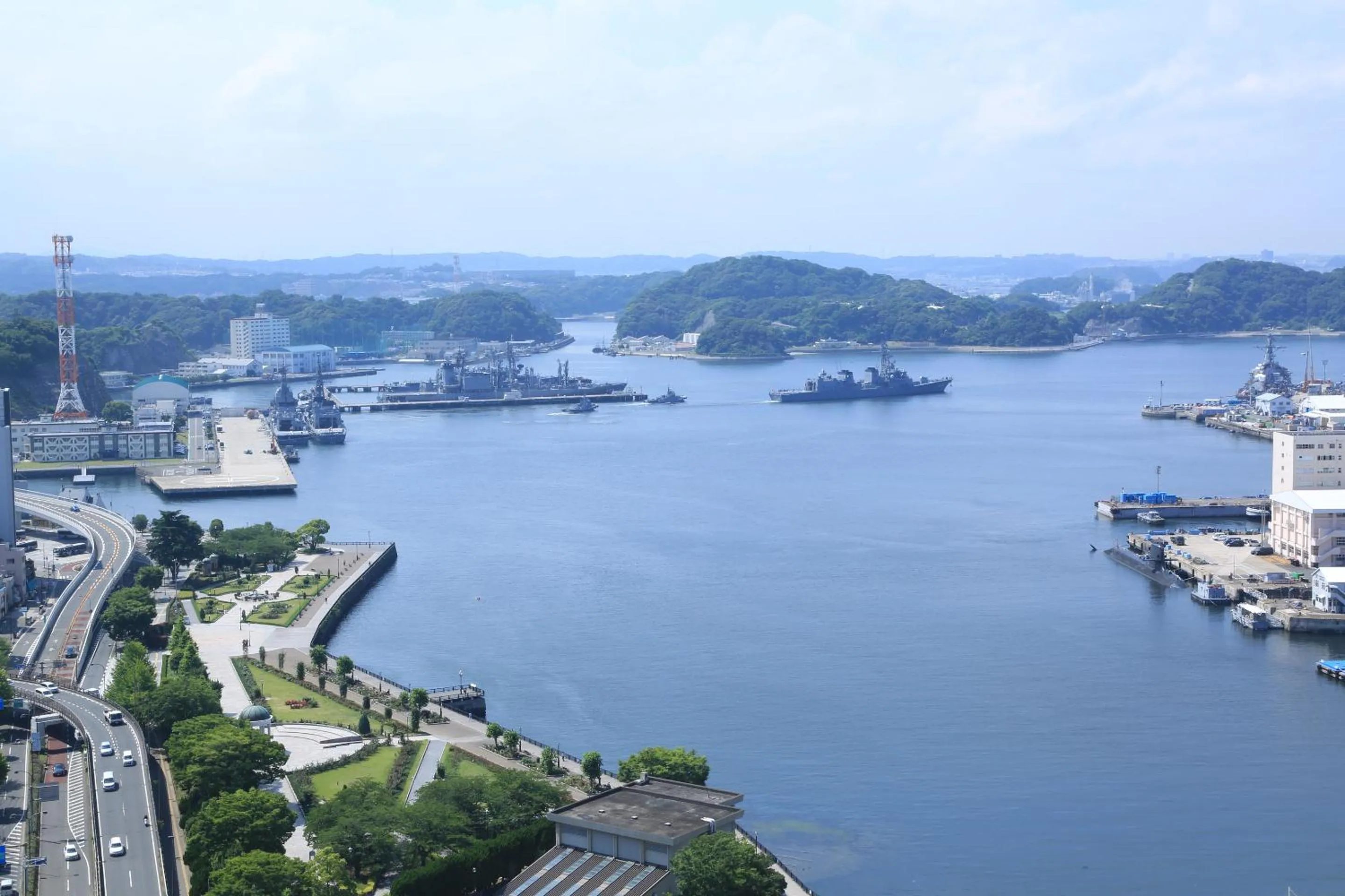 View (from property/room) in Mercure Yokosuka