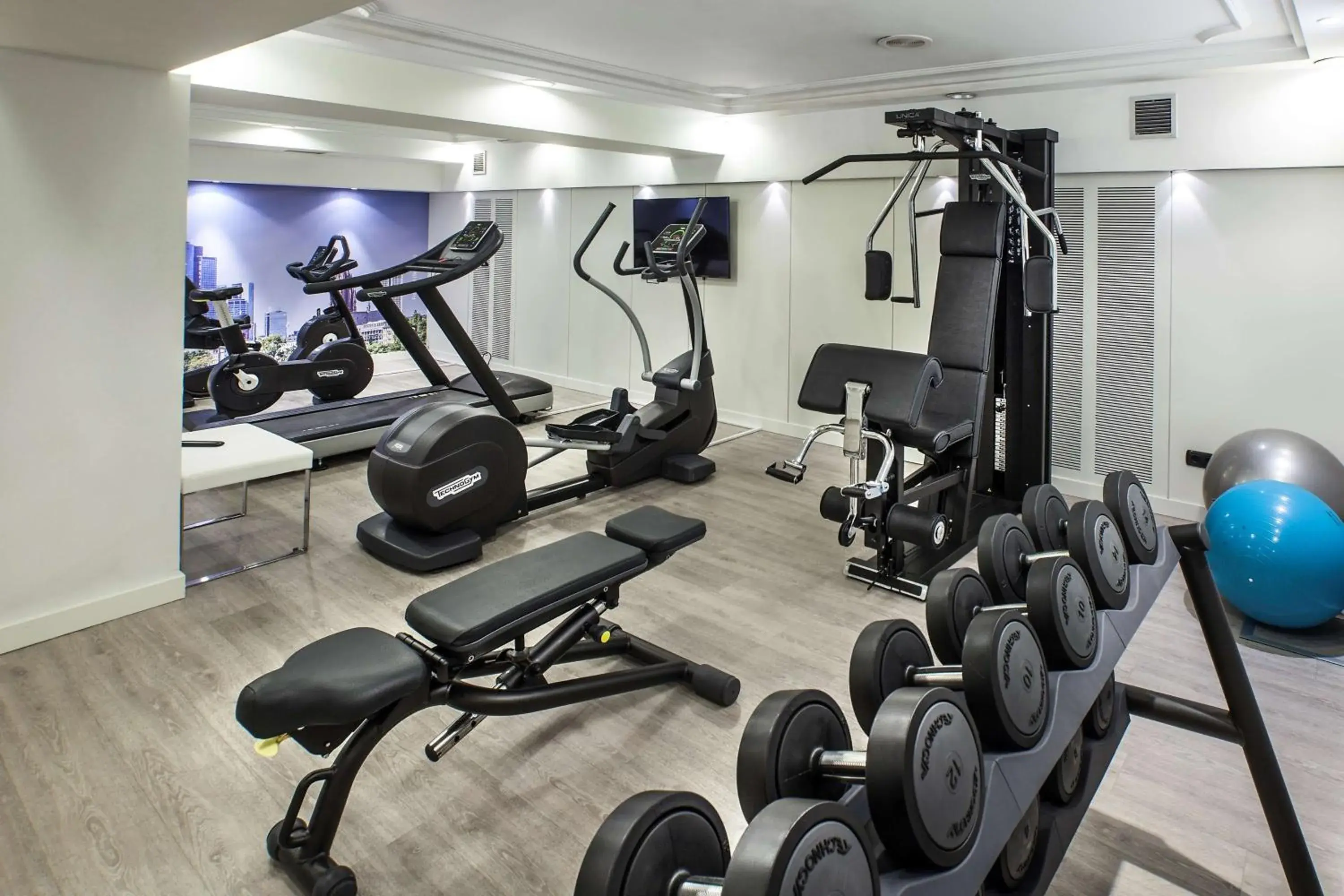 Fitness centre/facilities, Fitness Center/Facilities in NH Madrid Balboa