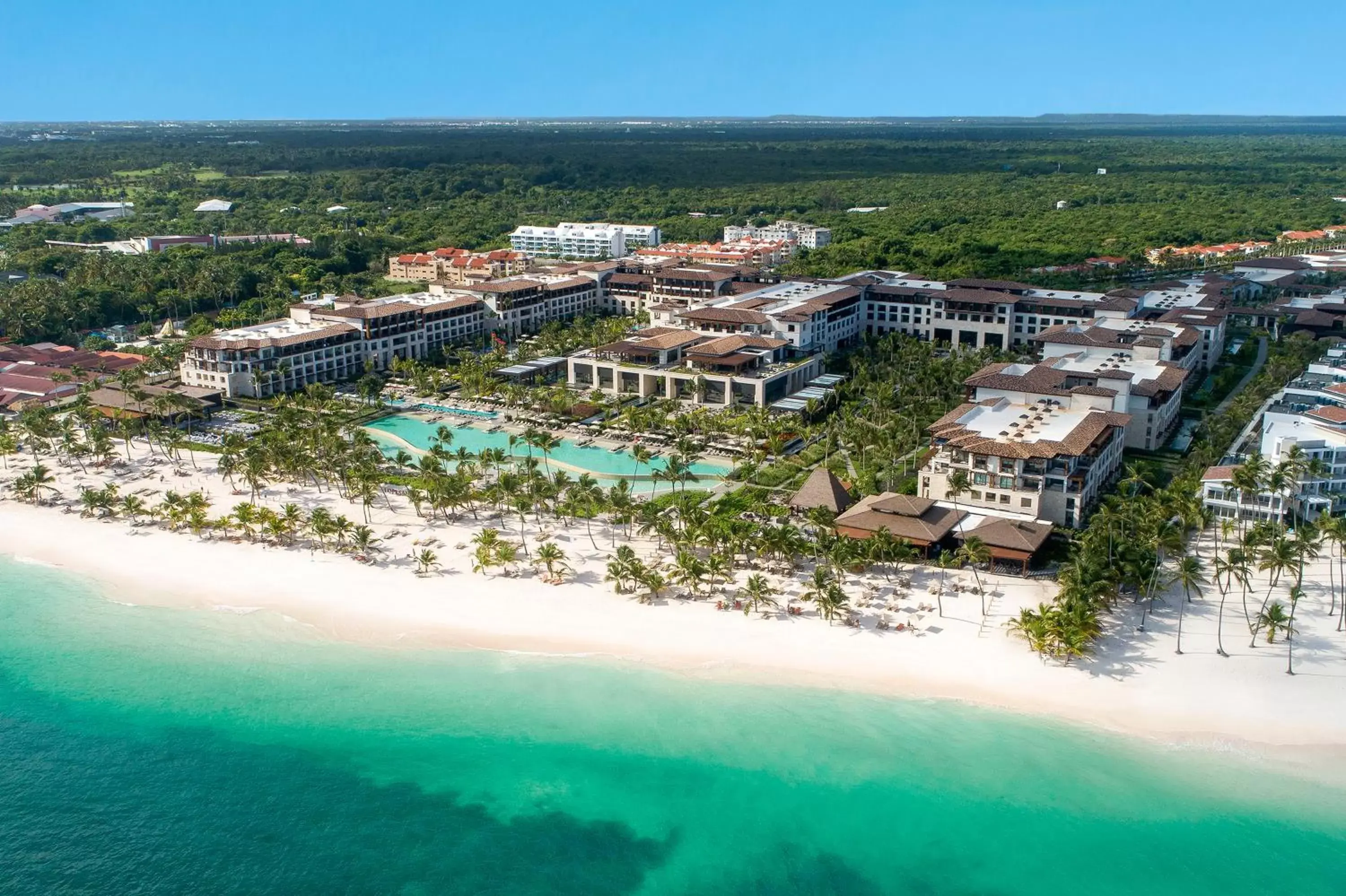 Sea view, Bird's-eye View in Adults Only Club at Lopesan Costa Bávaro Resort