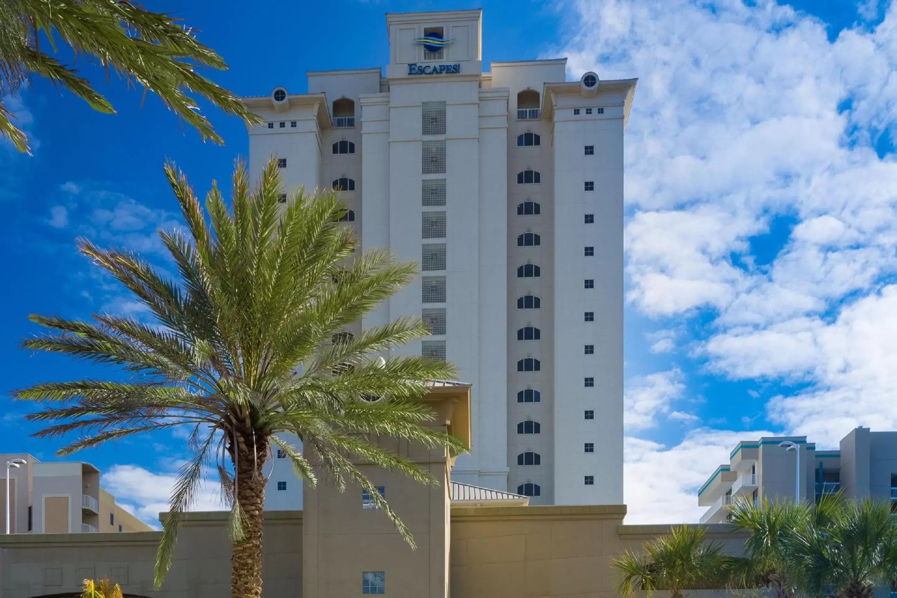 Property building in Escapes! To The Shores Orange Beach, A Ramada by Wyndham Property building in Escapes! To The Shores Orange Beach, A Ramada by Wyndham