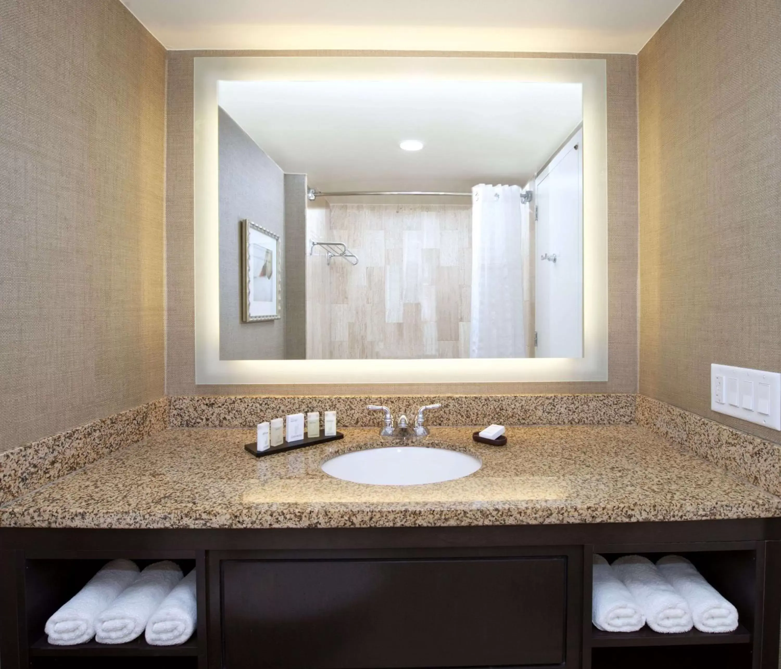 Bathroom in Embassy Suites by Hilton Palm Beach Gardens PGA Boulevard