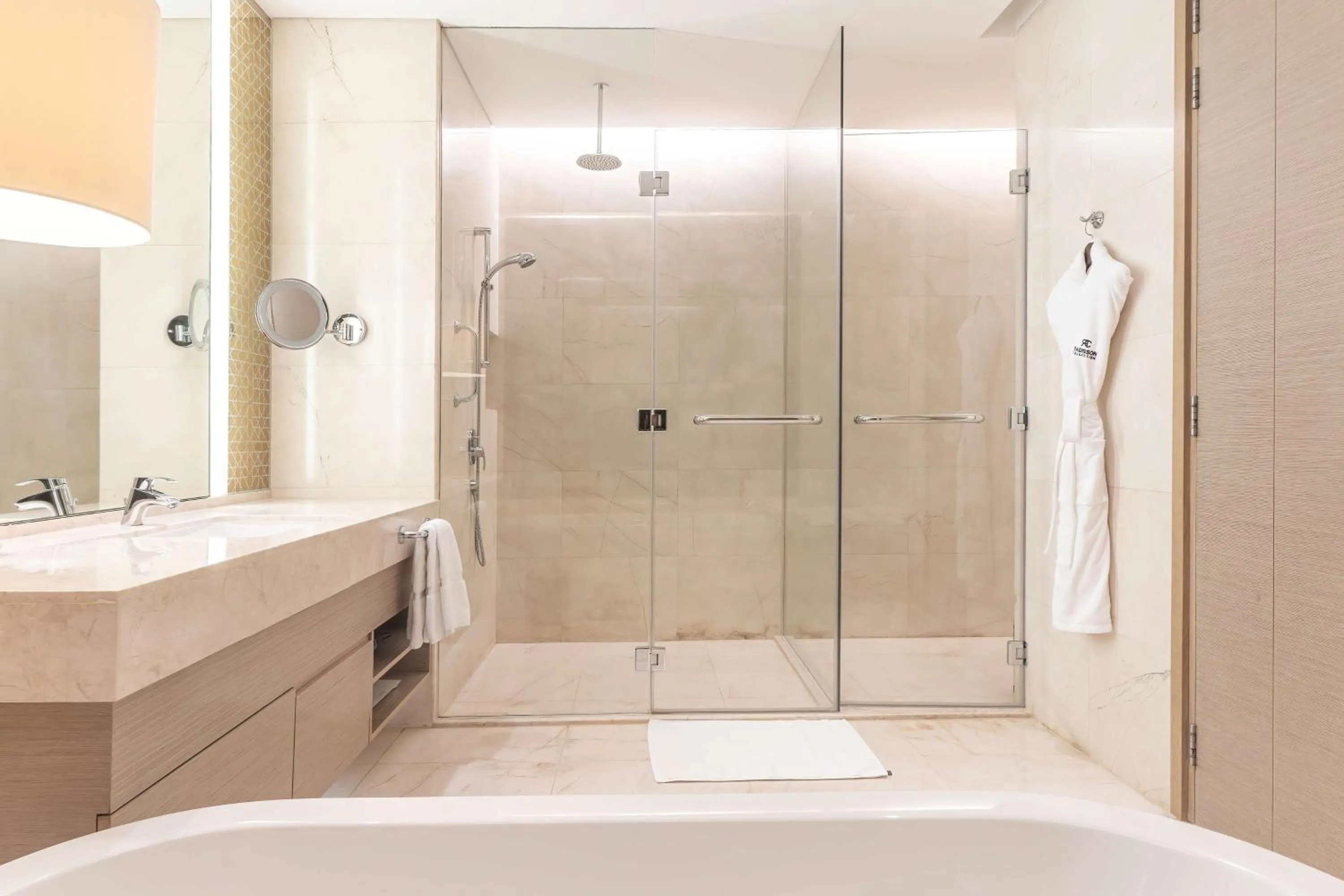 Bathroom in Radisson Collection Muscat, Hormuz Grand