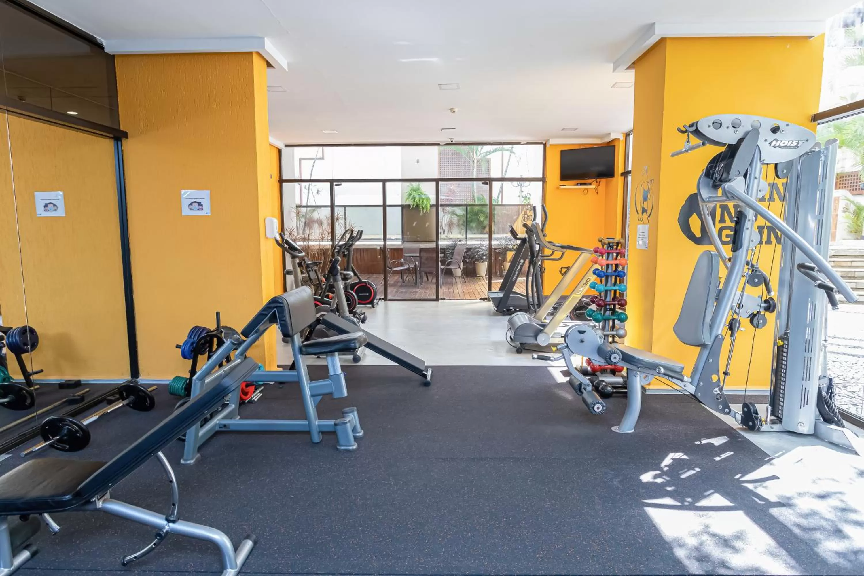 Fitness centre/facilities in H4 La Residence Paulista