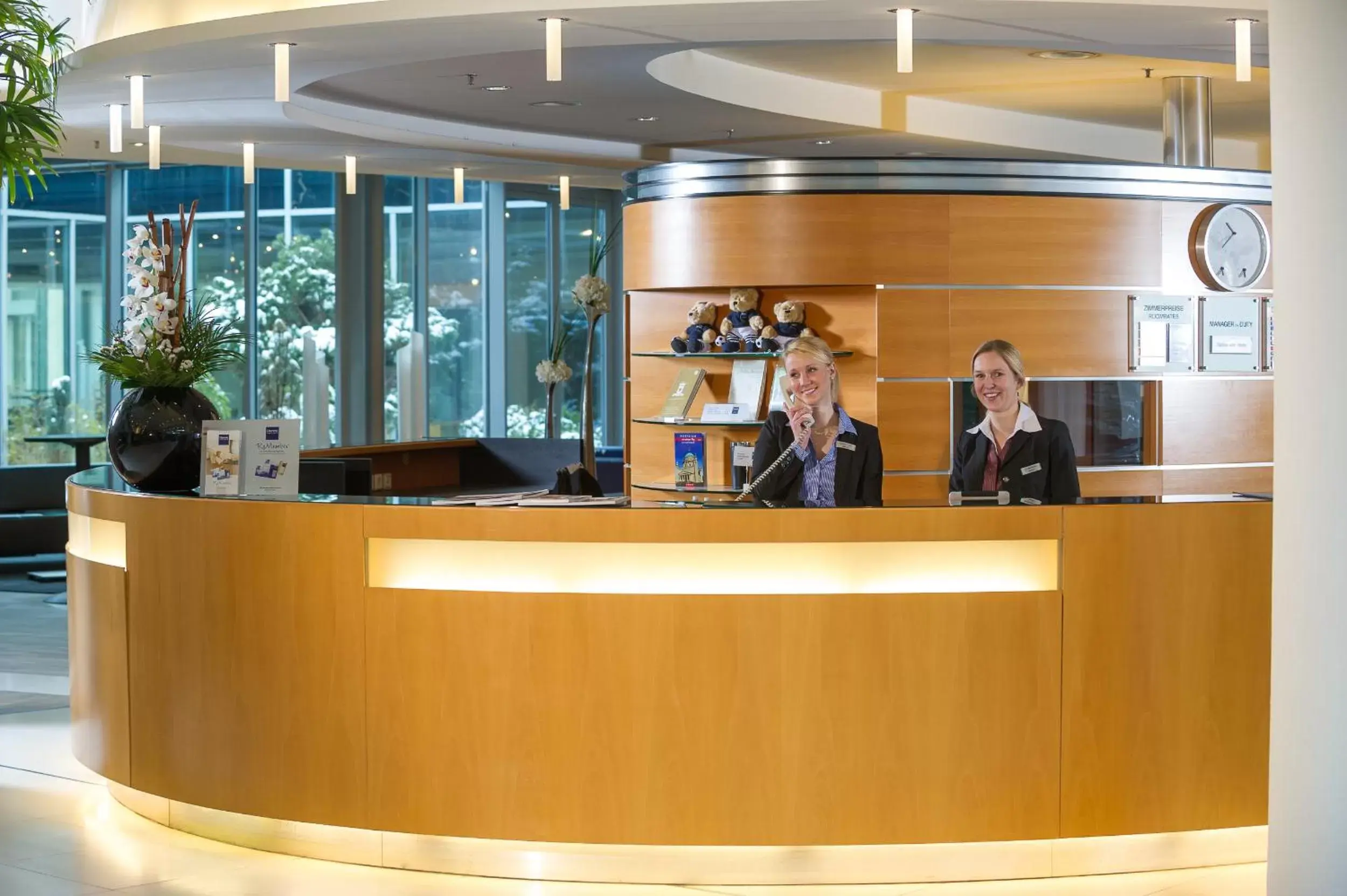 Lobby or reception in Dorint Hotel Potsdam Lobby or reception in Dorint Hotel Potsdam