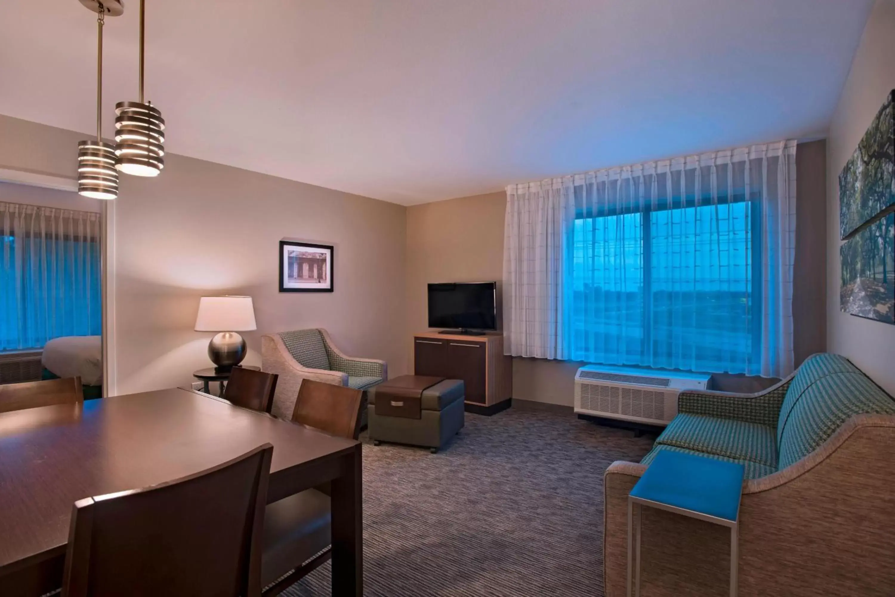 Living room, Seating Area in TownePlace Suites by Marriott Slidell