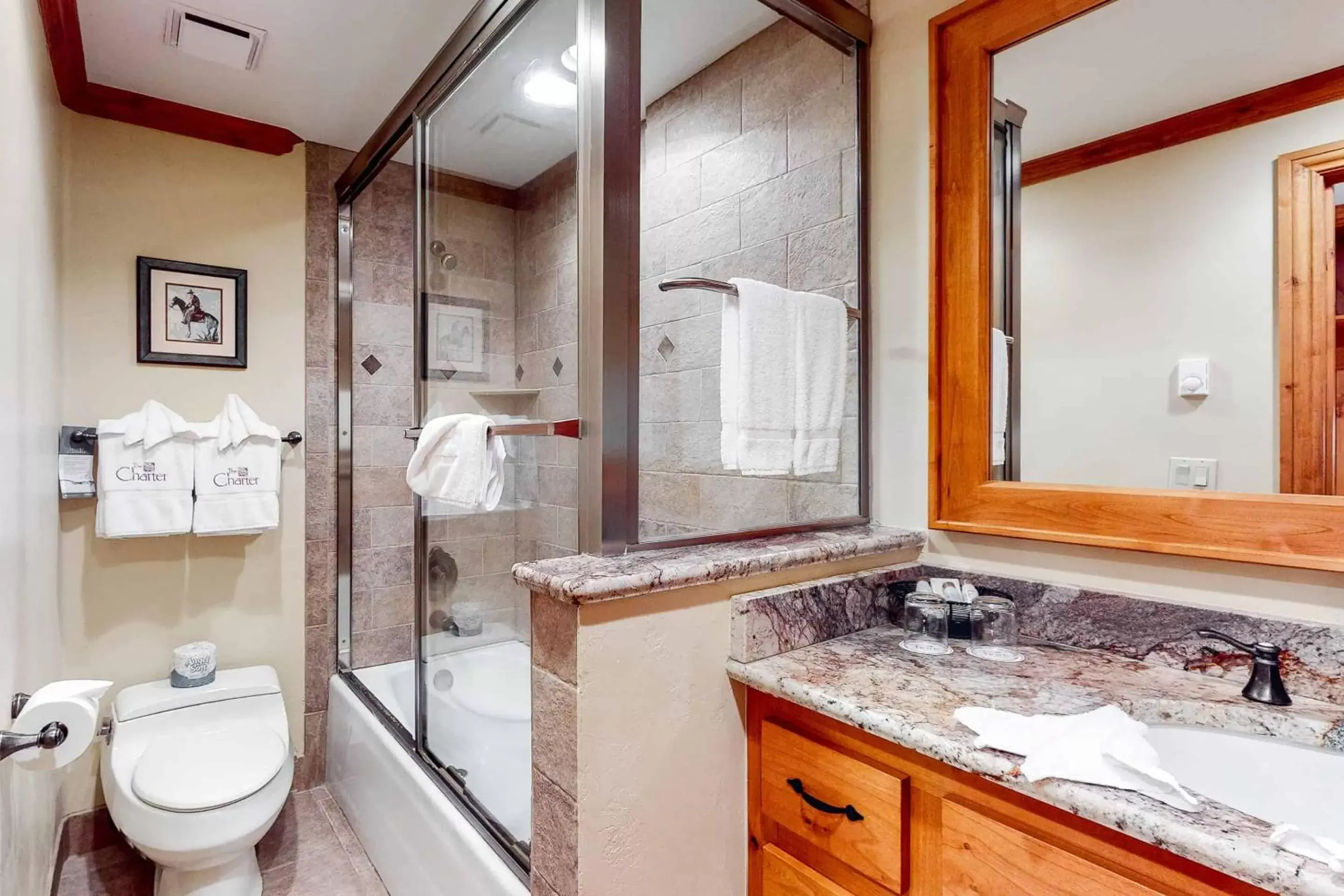 Bathroom in The Charter at Beaver Creek