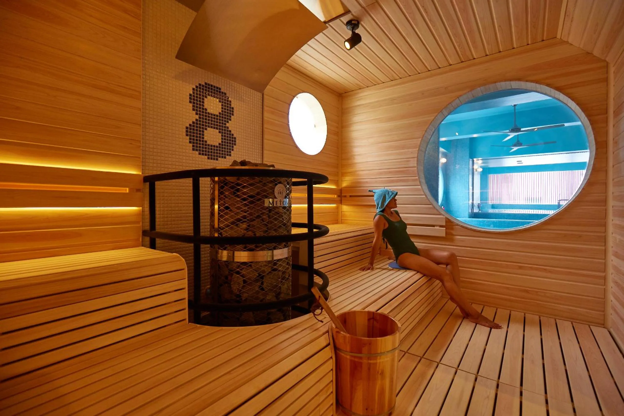 Sauna in 8hotel