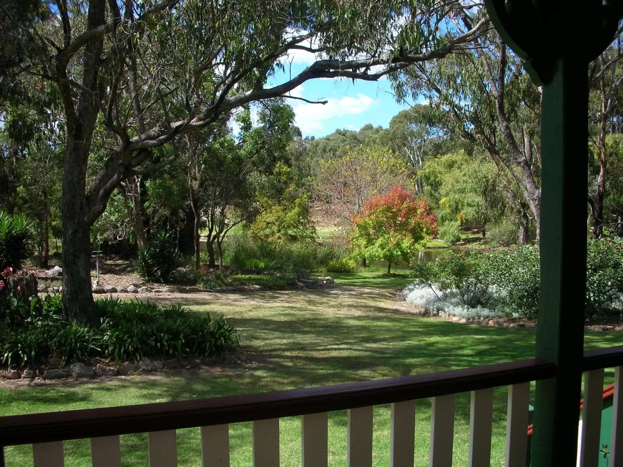 Garden in Granite Gardens Cottages & Lake Retreat