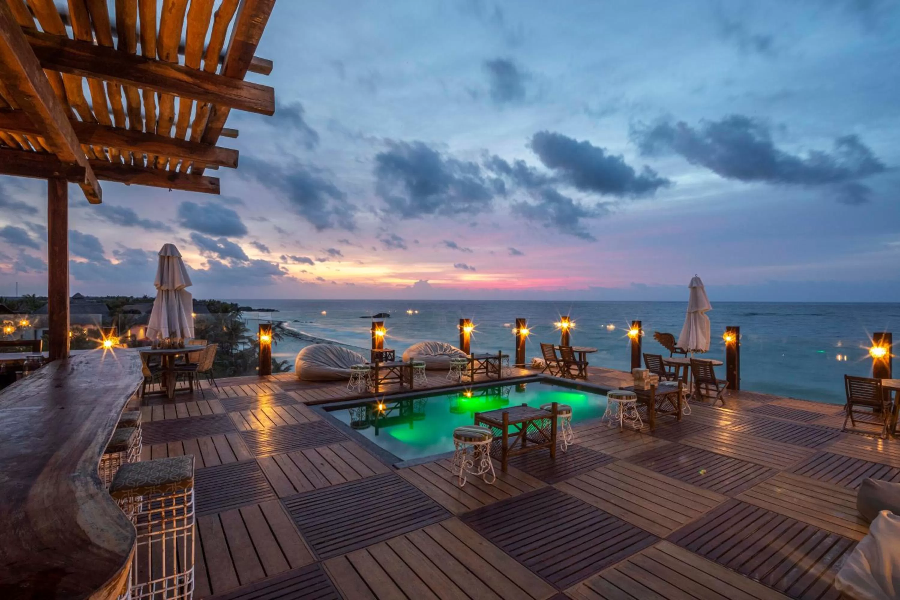 Restaurant/places to eat, Swimming Pool in Hotelito Azul