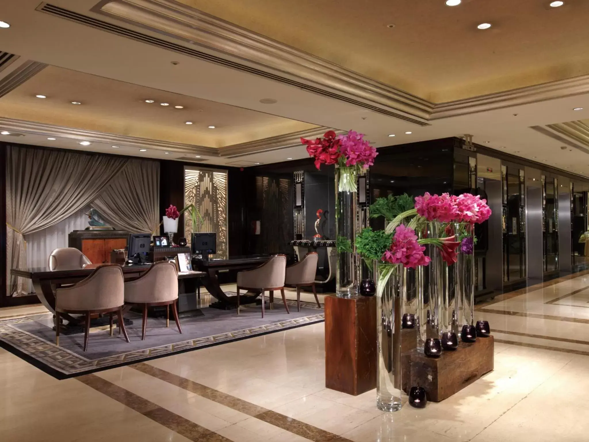 Lobby or reception in The Landis Taipei