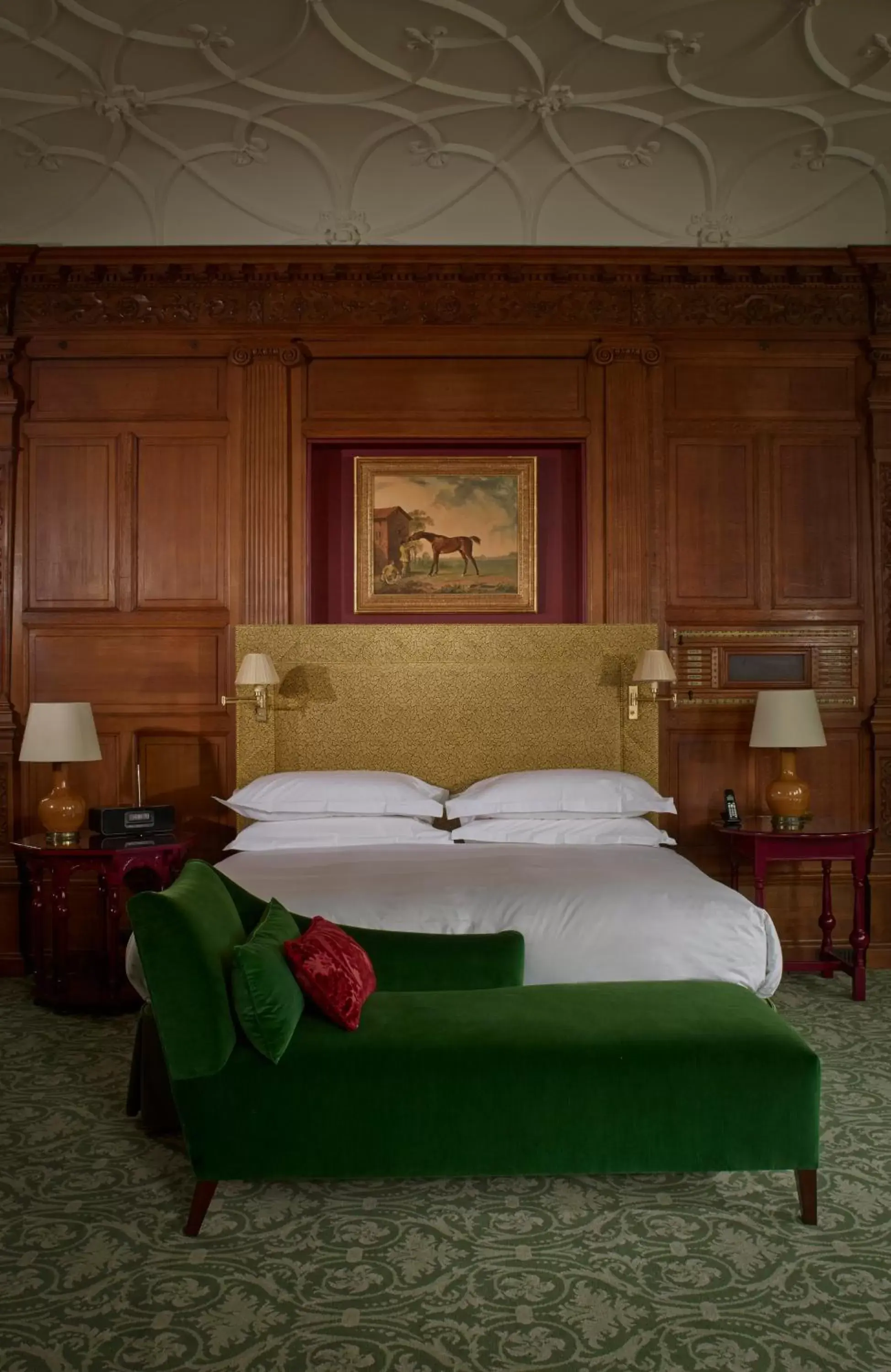 Bed in Cliveden House - an Iconic Luxury Hotel