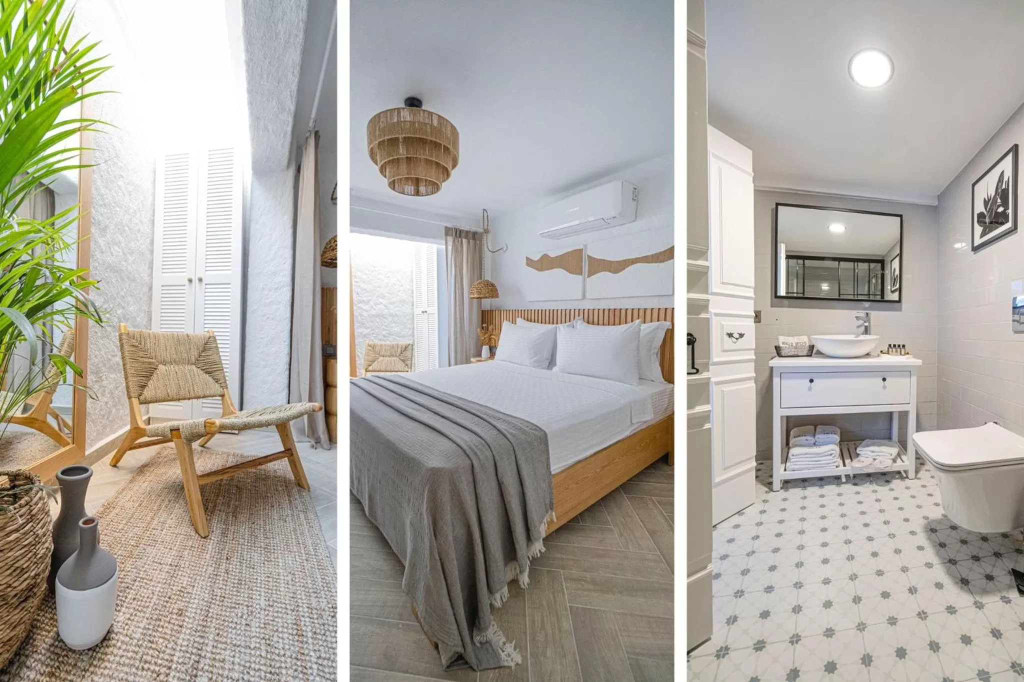 Photo of the whole room, Bed in Voger Alaçatı Silence