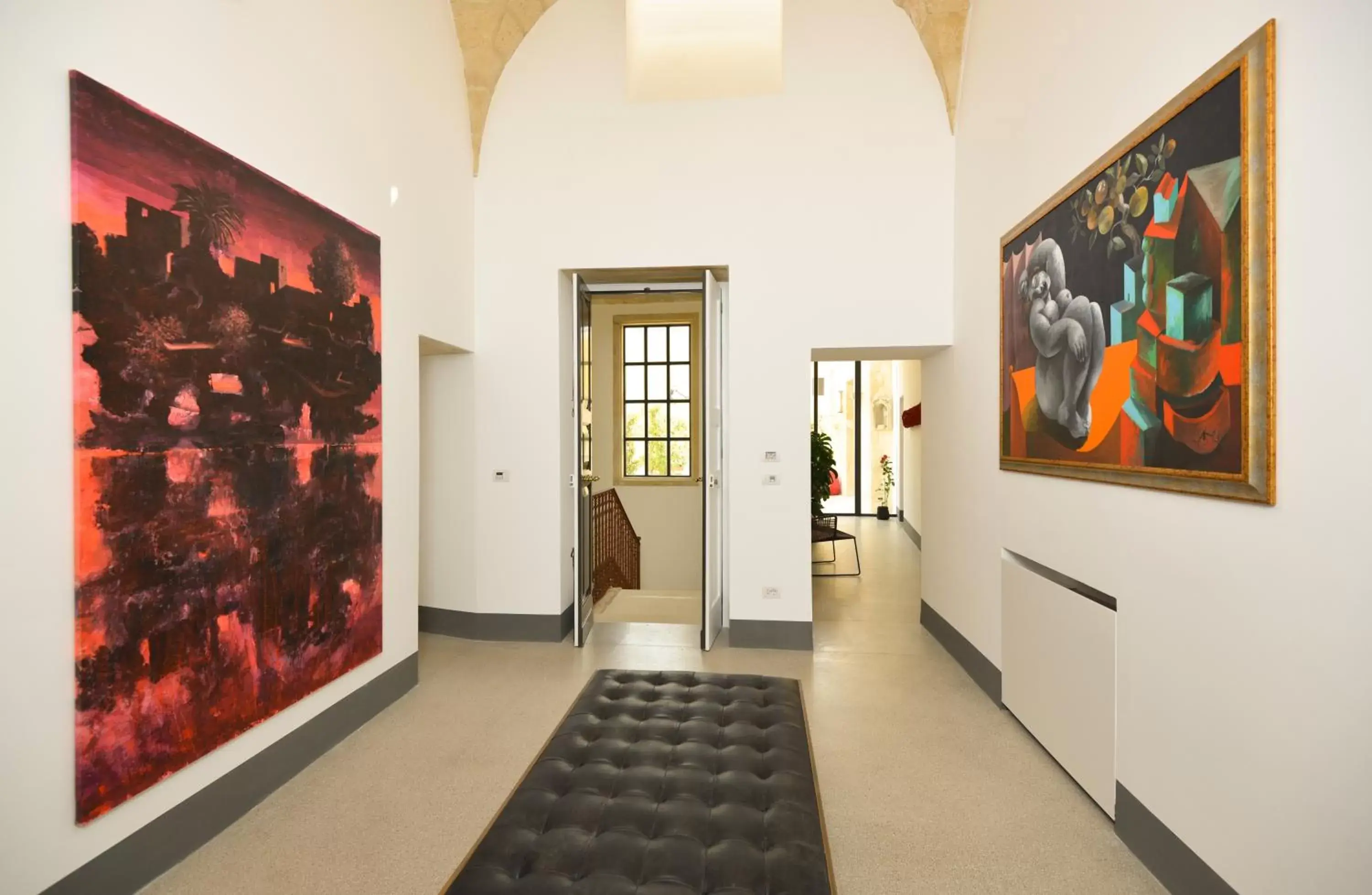 Lobby or reception in Palazzo De Noha - Boutique Hotel