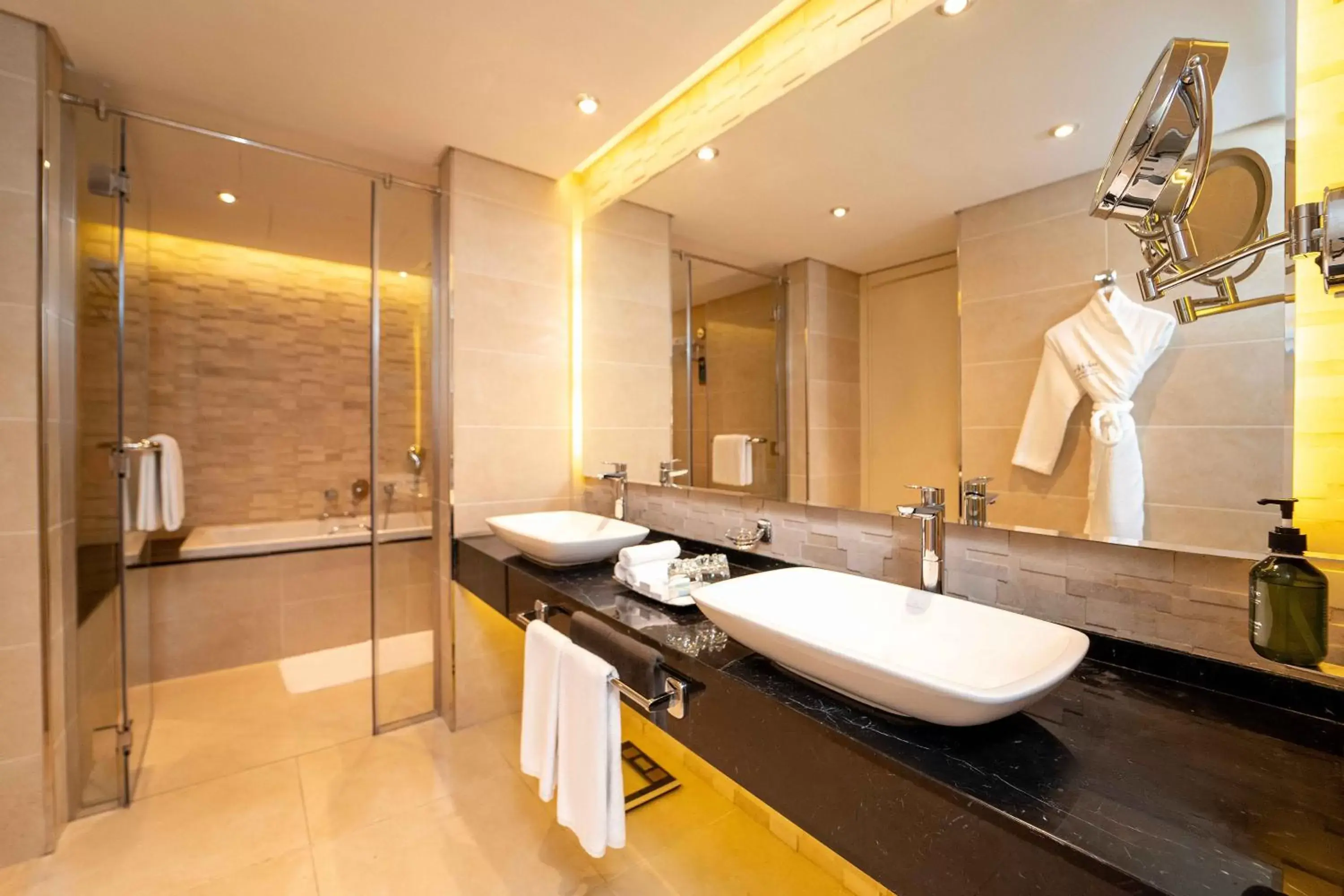 Bathroom in Mercure Dubai Barsha Heights Hotel Suites