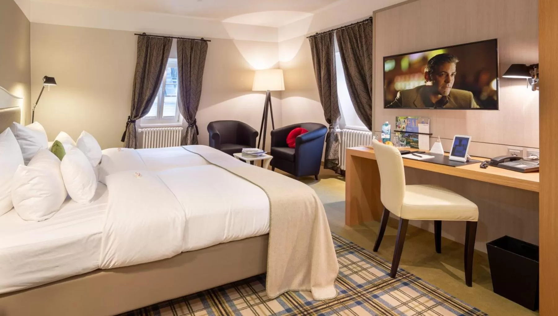 Bed in Hotel Jagdschloss Kranichstein