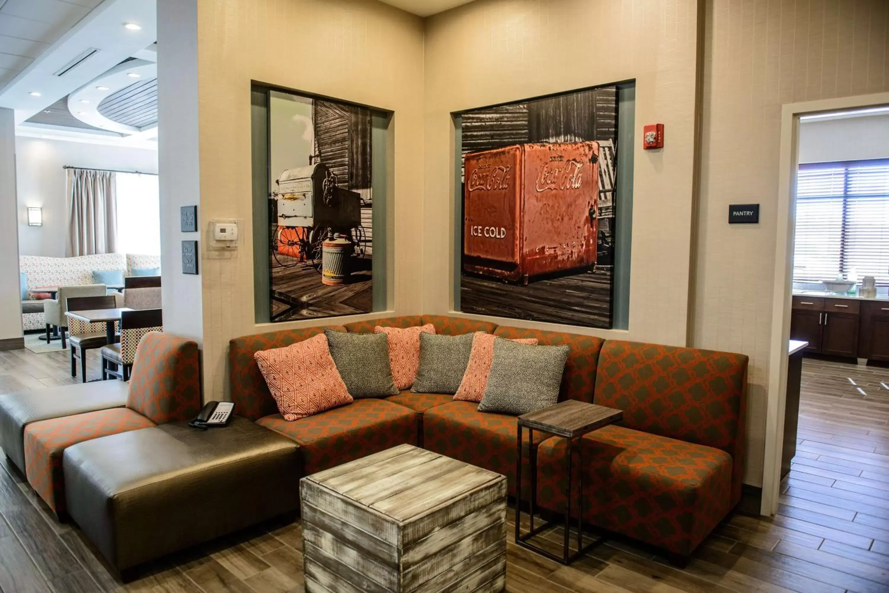 Lobby or reception, Seating Area in Hampton Inn Bainbridge, GA