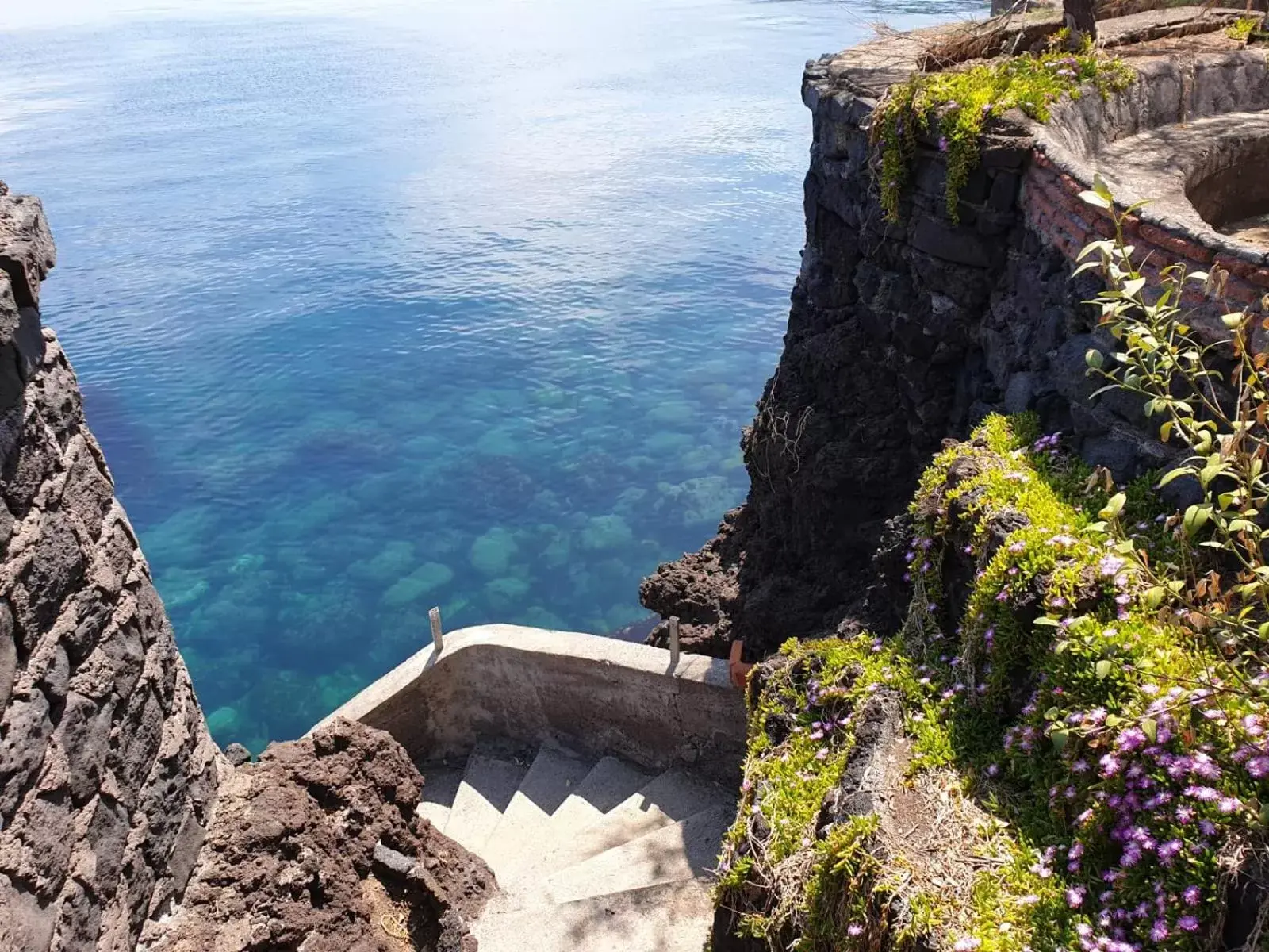 Natural landscape in Aci Brezza di Mare