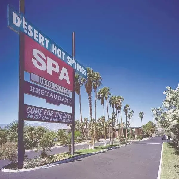 Logo/Certificate/Sign in Desert Hot Springs Spa Hotel