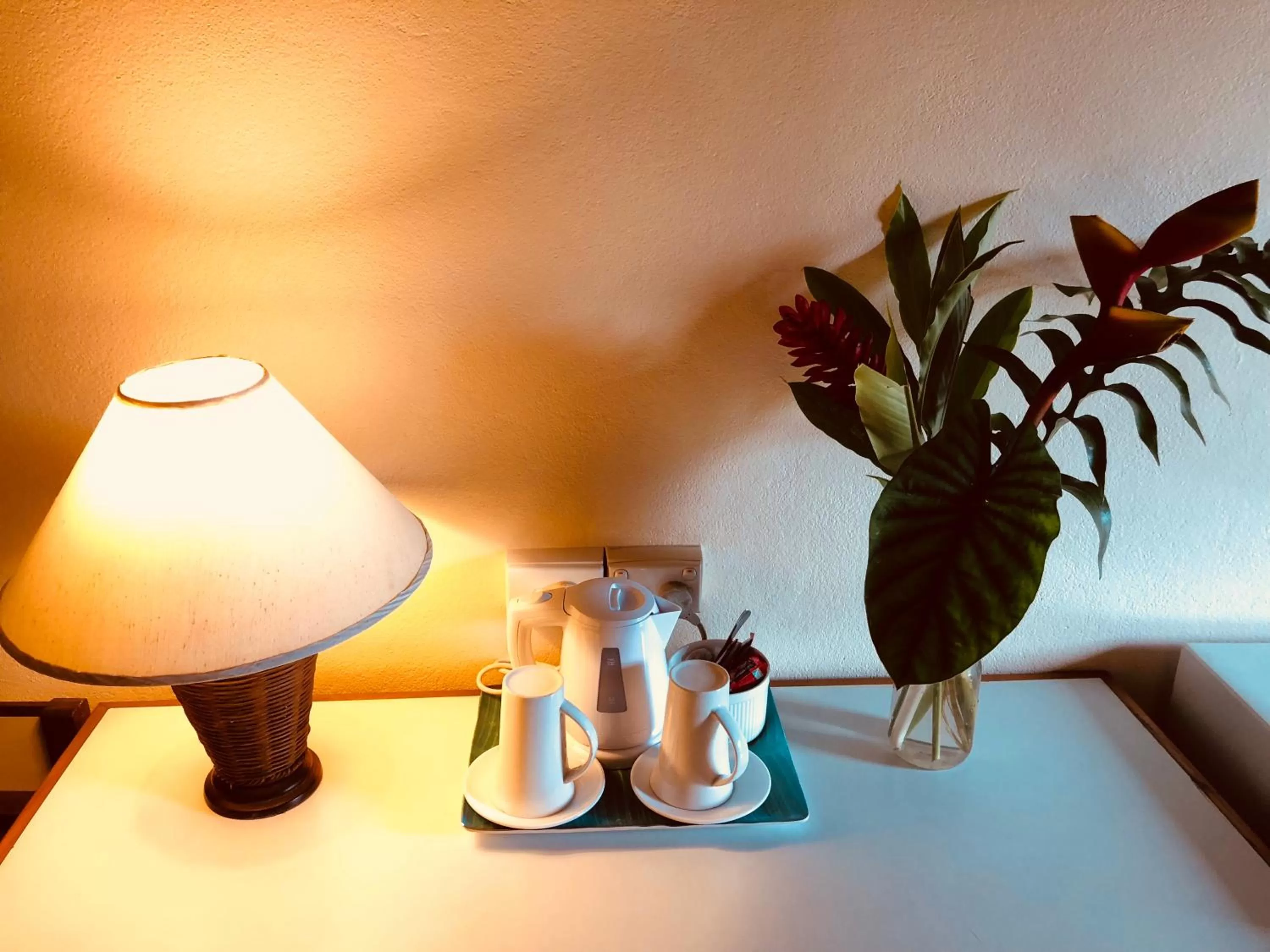 Coffee/tea facilities in Hotel Santo Vanuatu