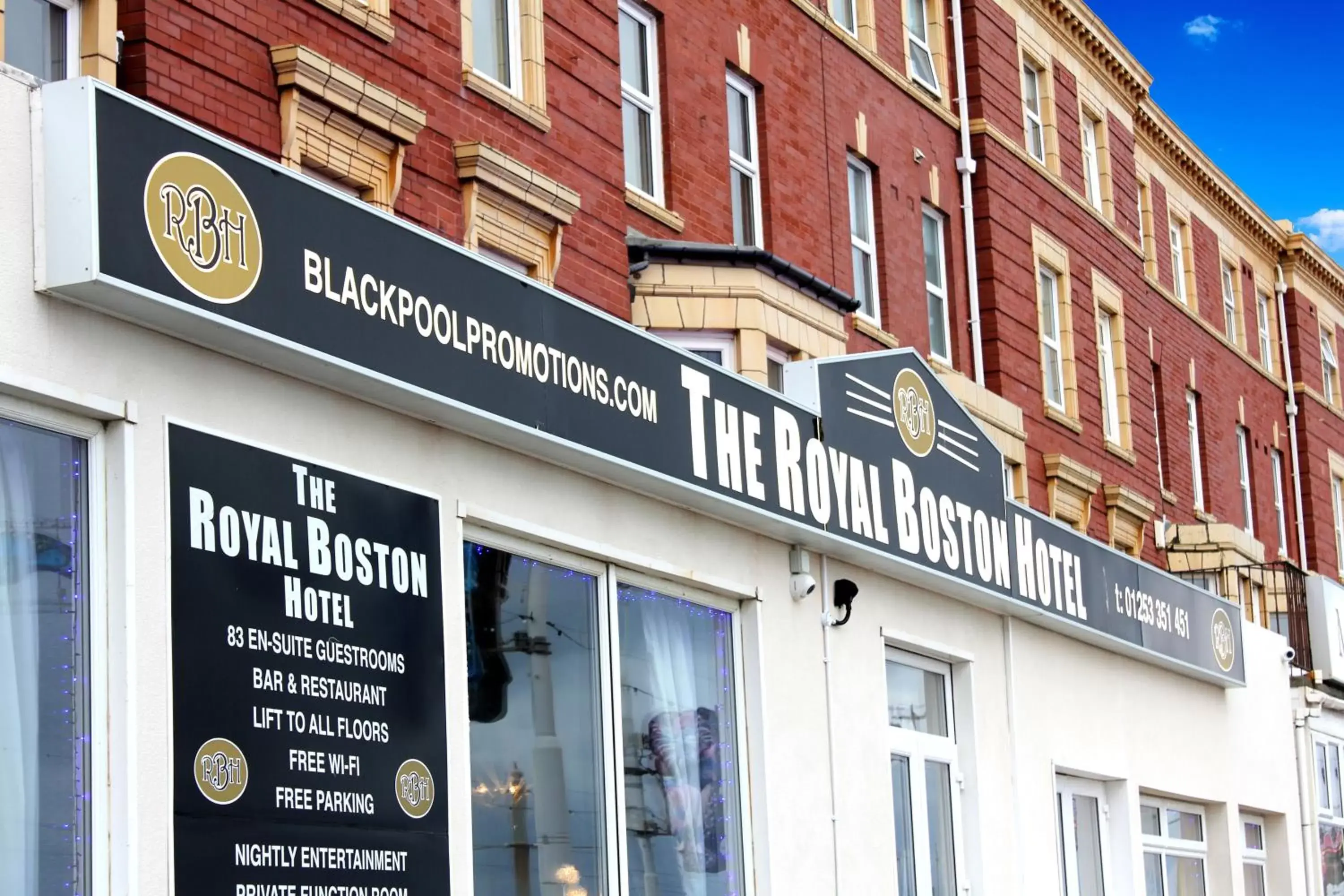 Facade/entrance in The Royal Boston Hotel