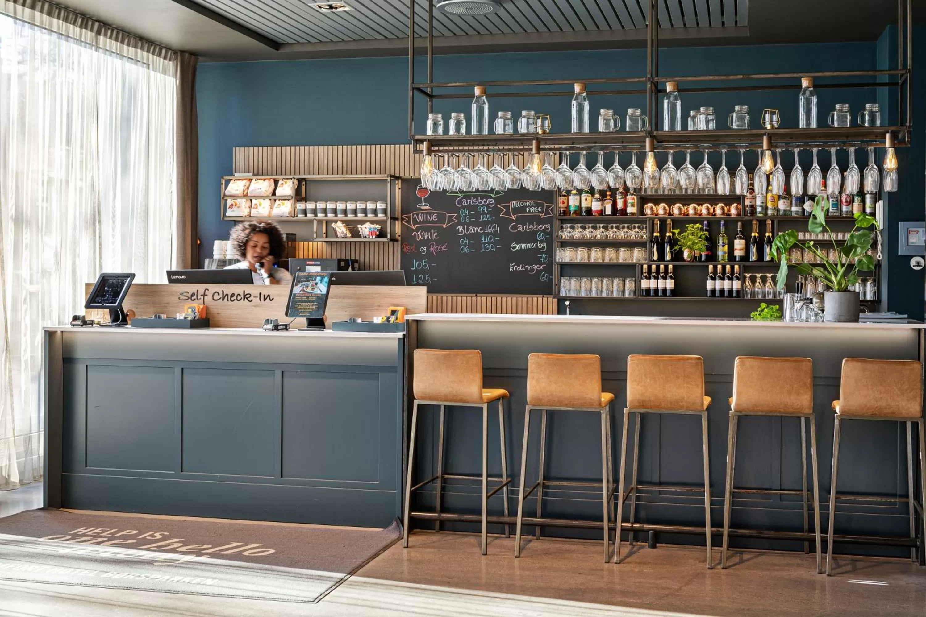 Lobby or reception in Comfort Hotel Børsparken