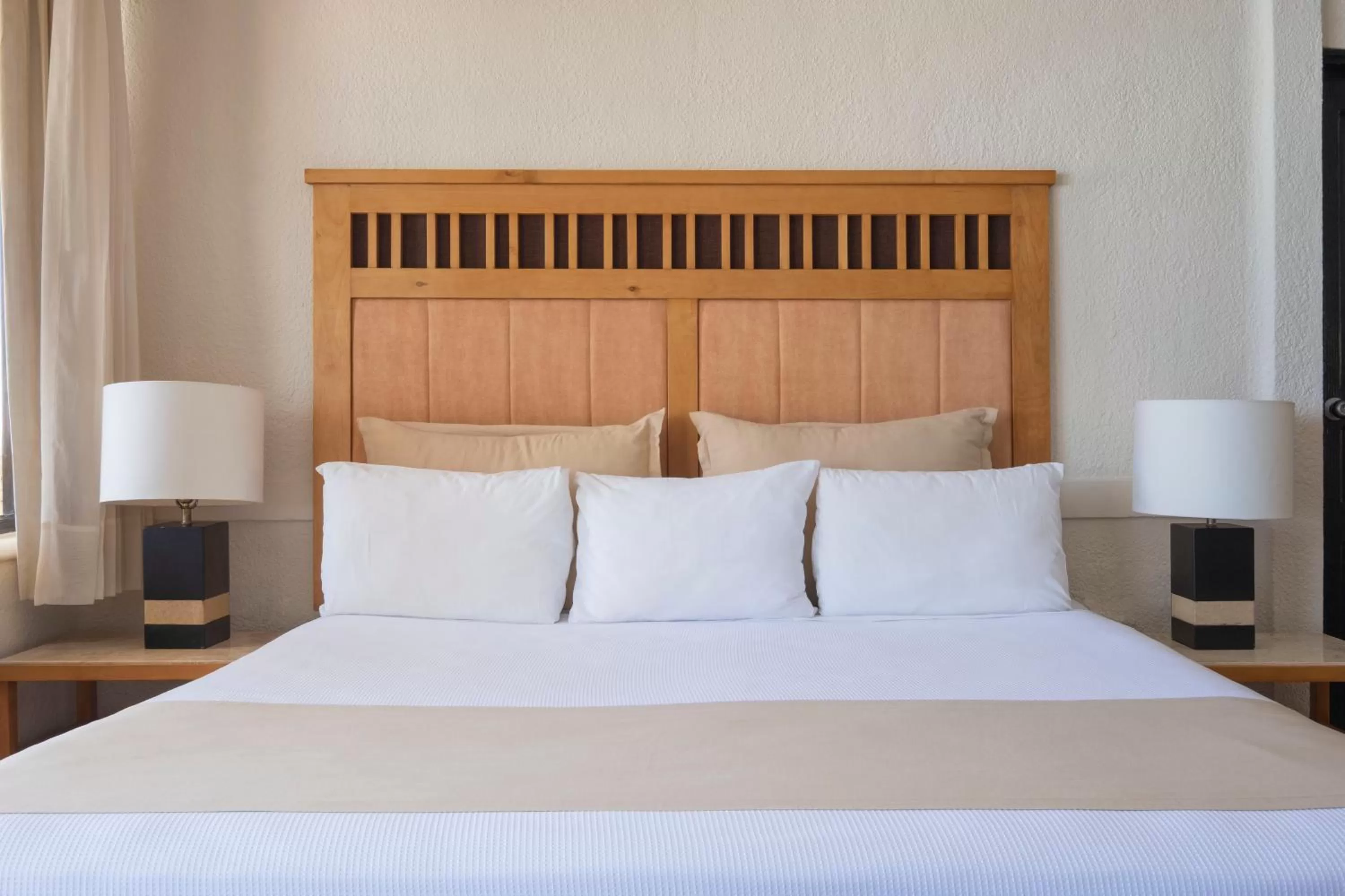 Bed in Hotel NYX Cancun