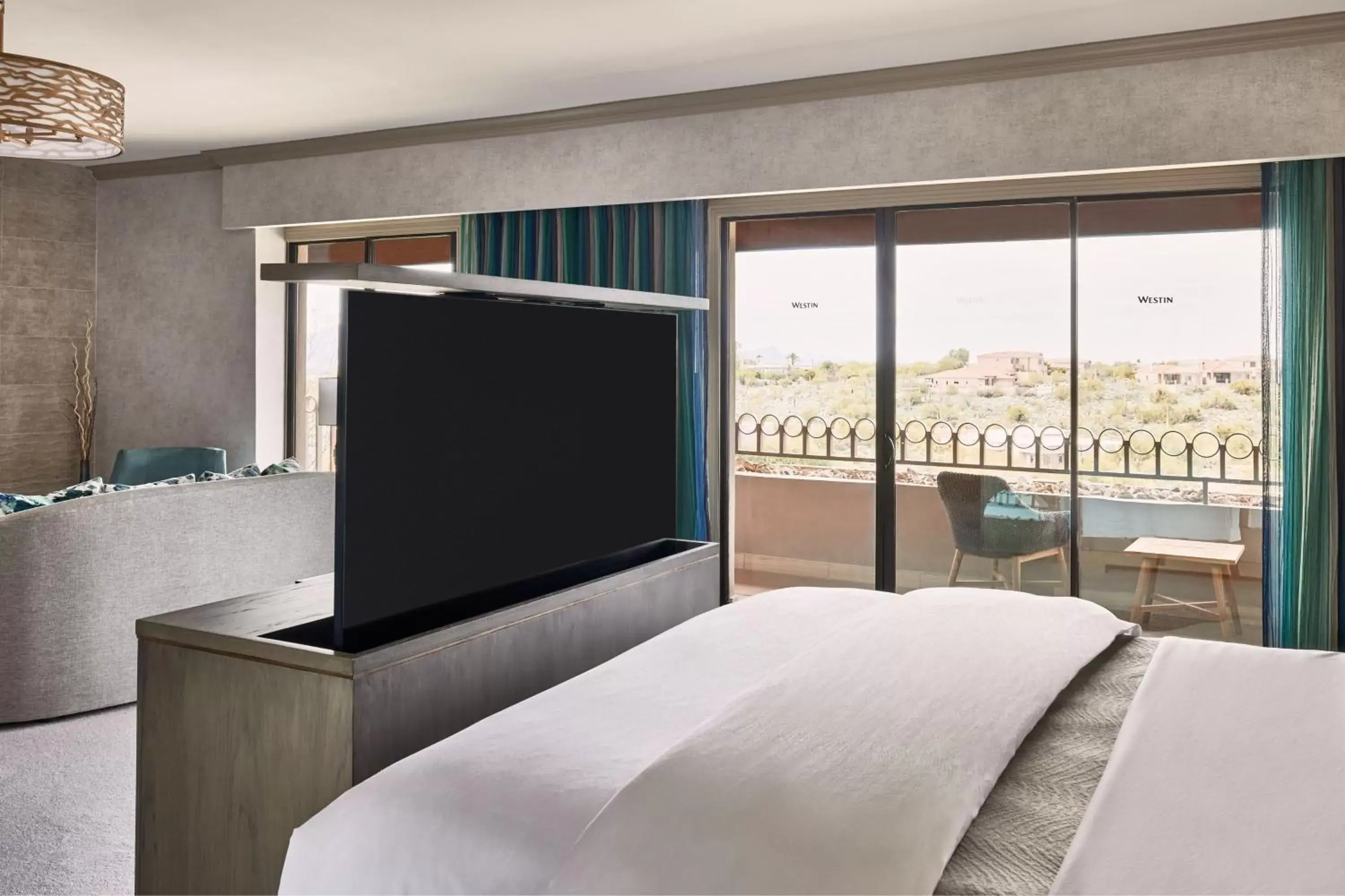 Bedroom, TV/Entertainment Center in The Westin La Paloma Resort & Spa