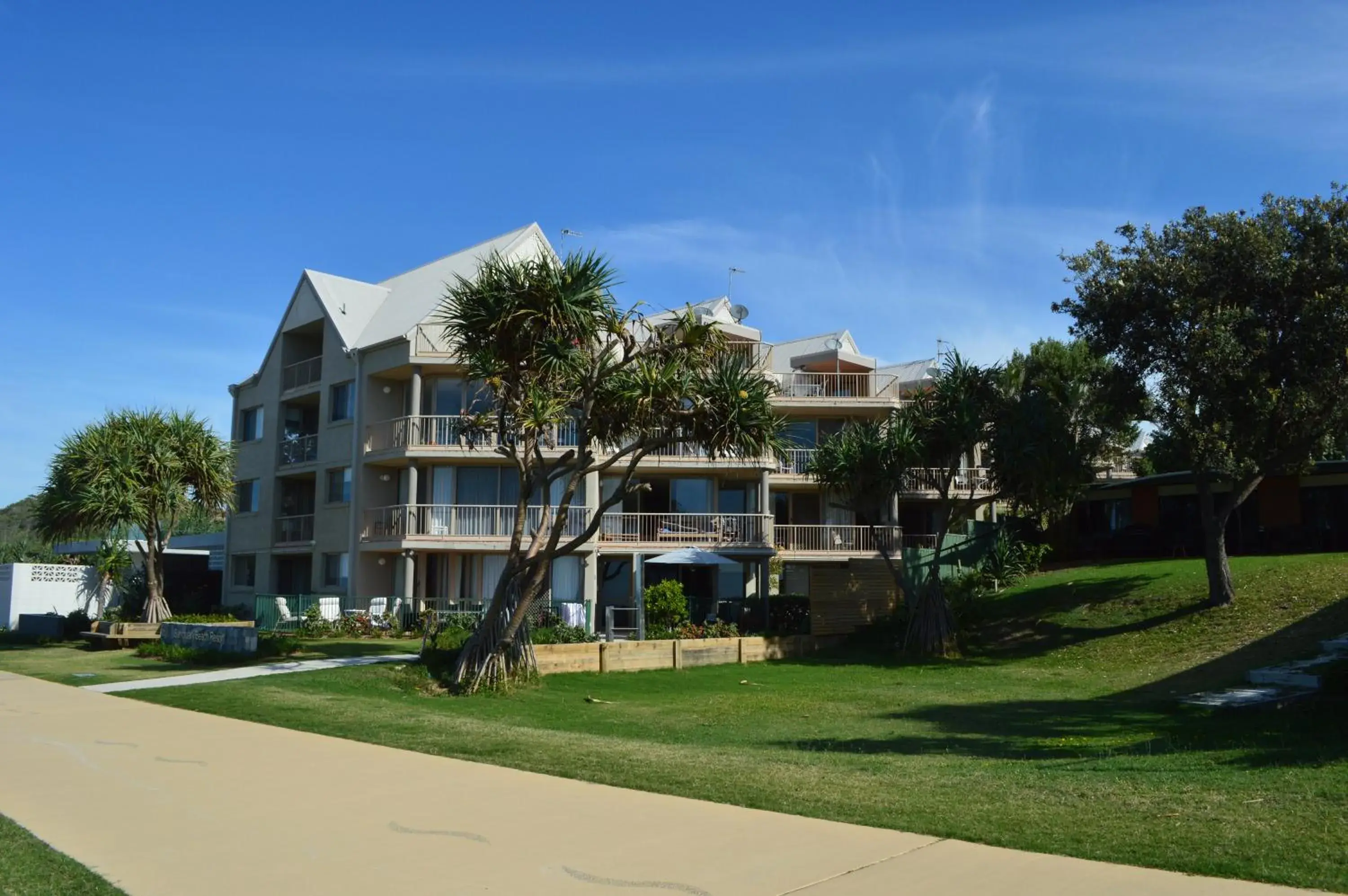 Property Building in Sanctuary Beach Resort