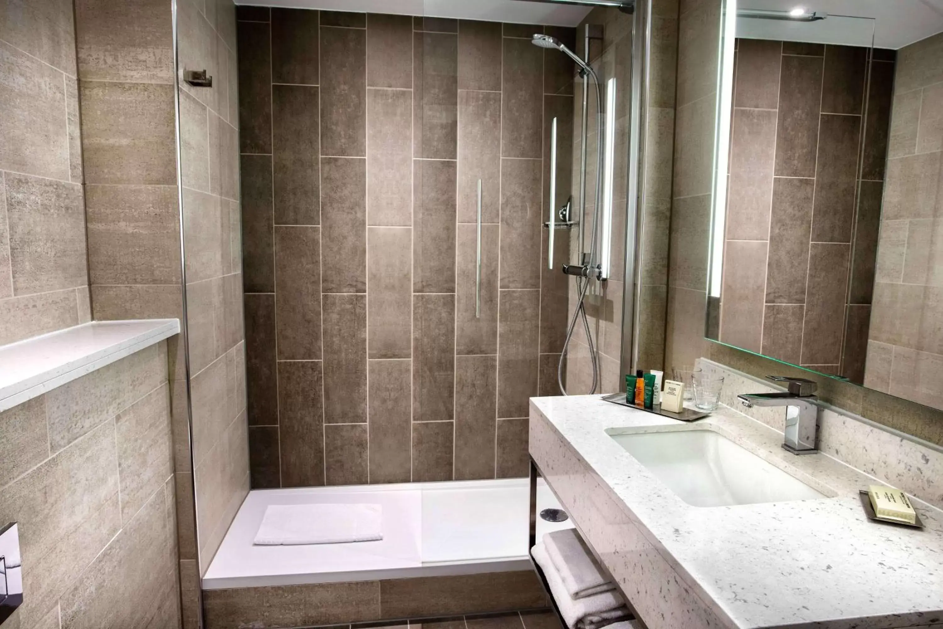 Bathroom in Hilton Edinburgh Carlton