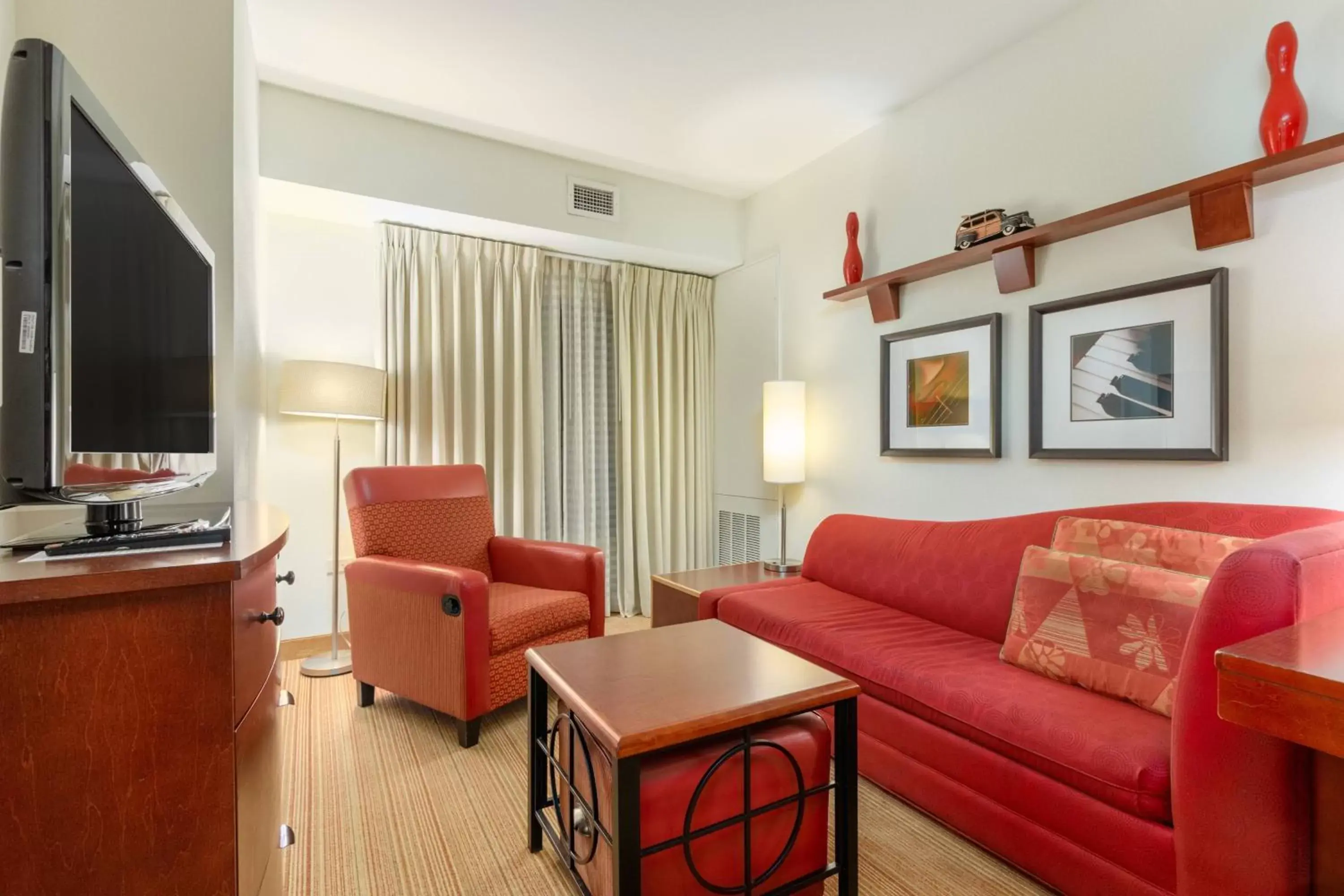 Living room, Seating Area in Residence Inn Jackson