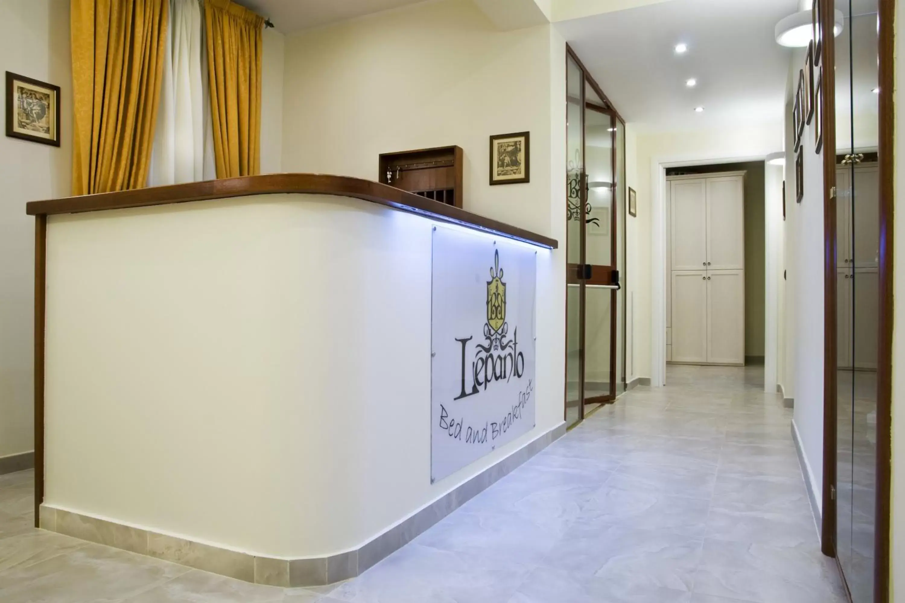 Lobby or reception in B&B Lepanto