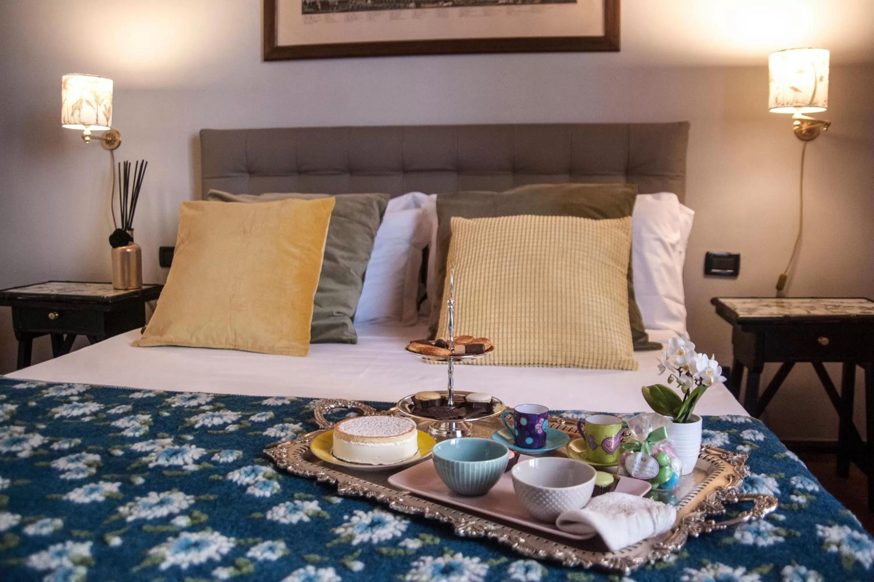 Bed in Antica Dimora De' Benci