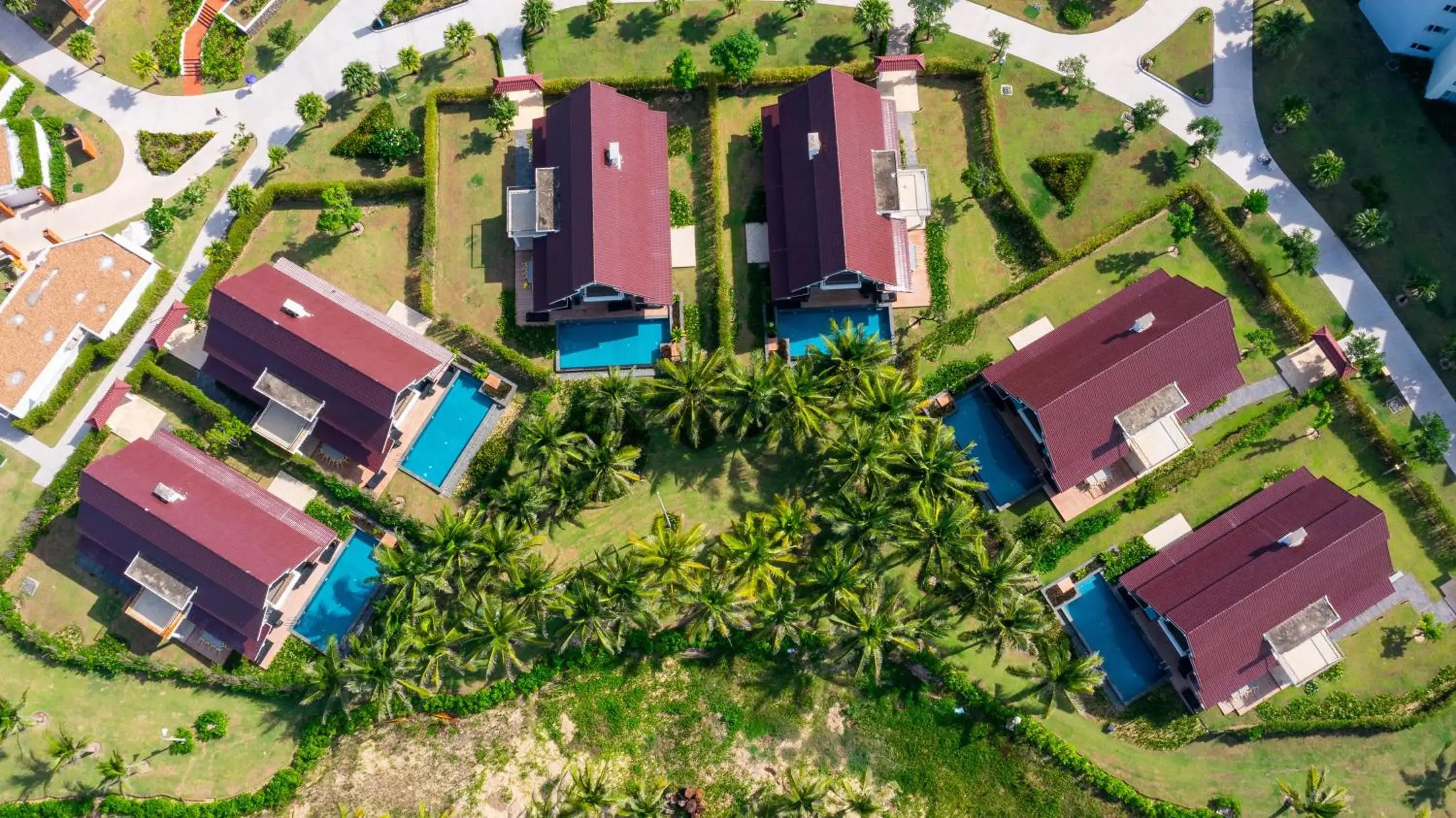 Property building, Bird's-eye View in Citadines Pearl Hoi An