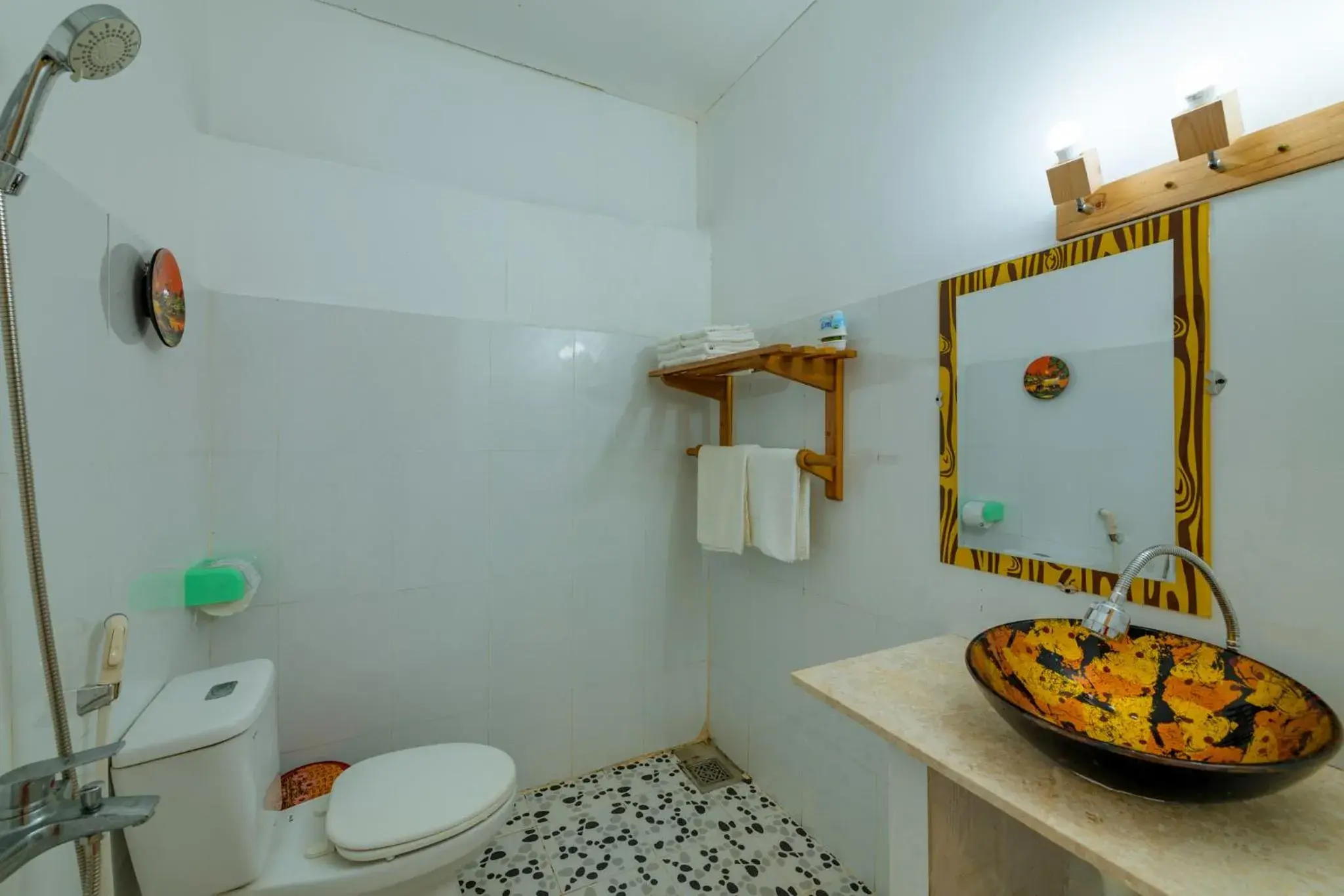 Bathroom in Vung Bau Resort