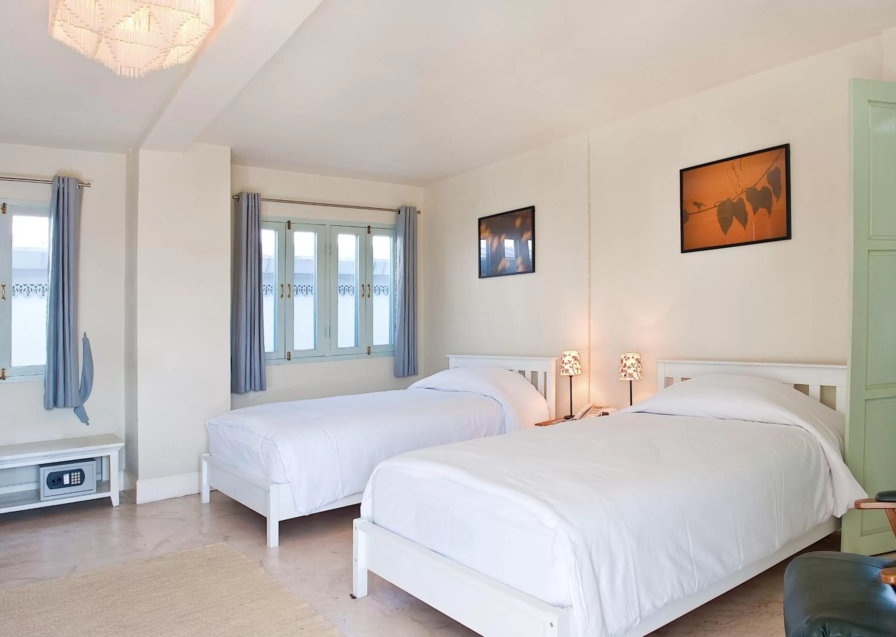 Bed in Villa Duangchampa