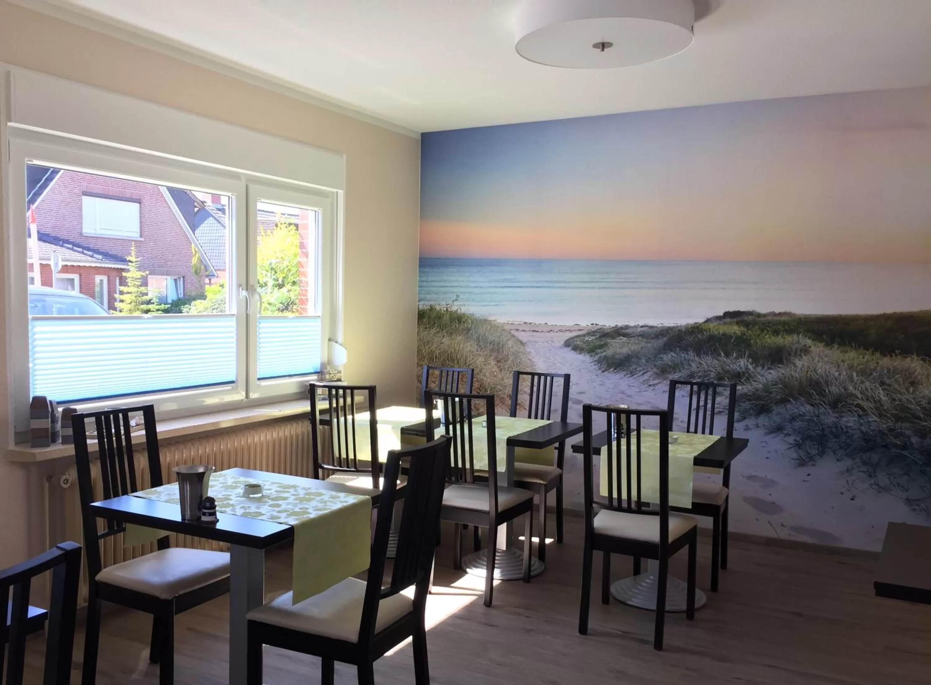 Dining area in Hotel Pension Nordseewelle