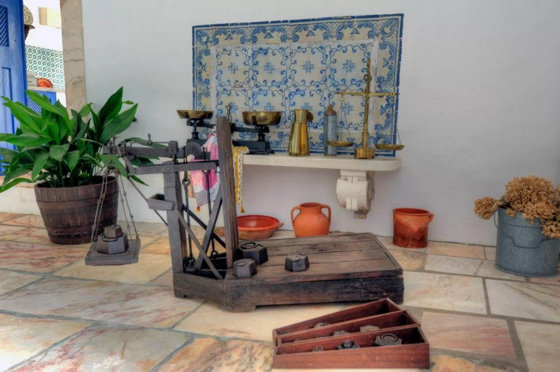 Decorative detail in Hotel Rural Monte Da Rosada