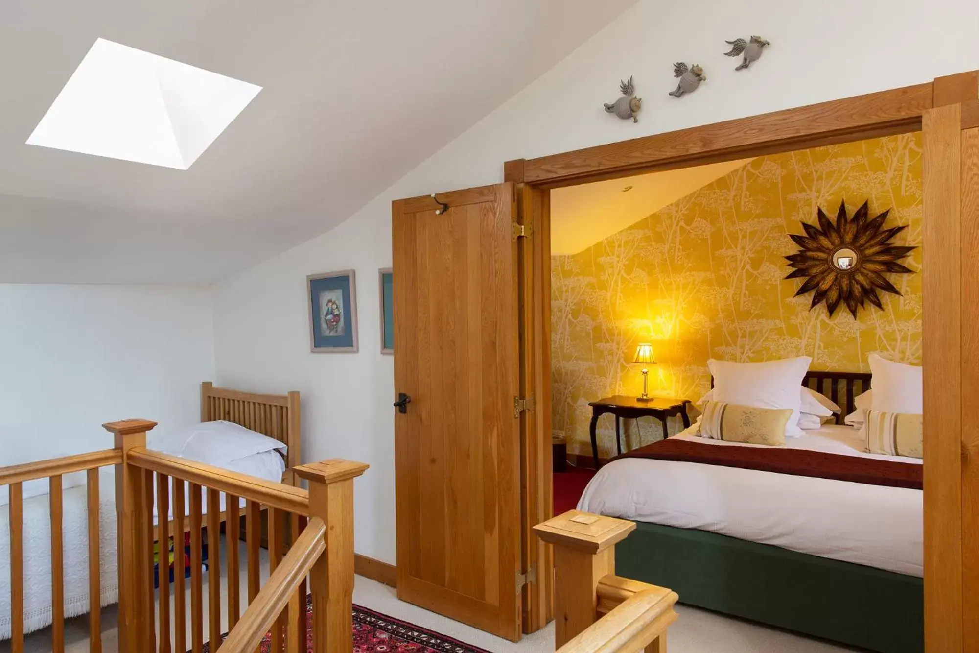 Bedroom, Bed in Augill Castle