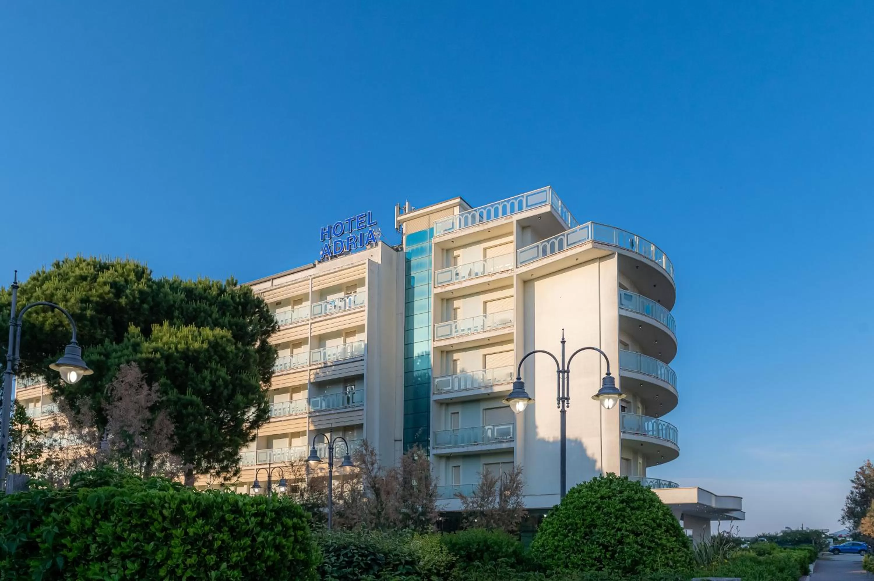 Property building in Hotel Adria