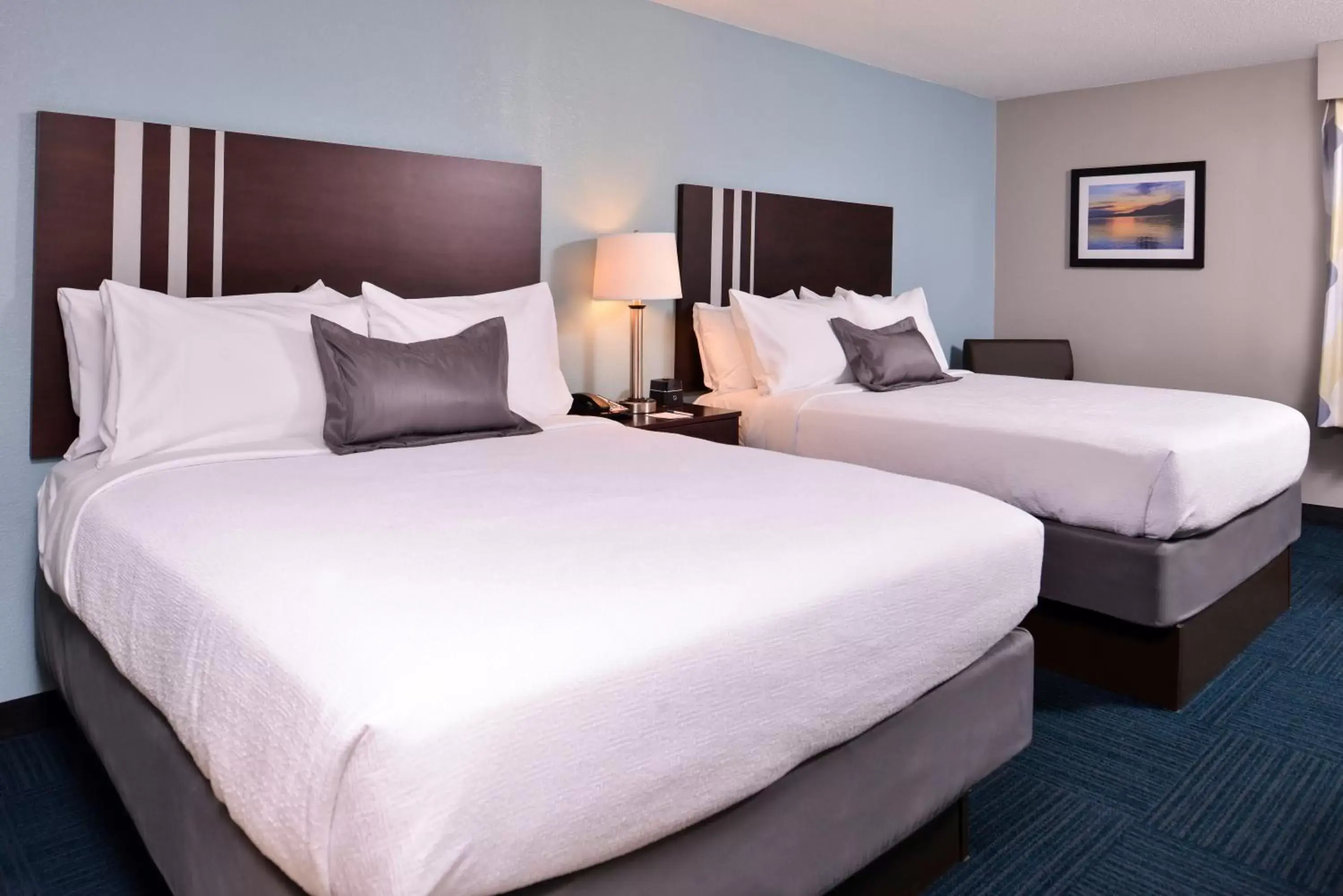 Bed in Best Western St. Clairsville Inn & Suites