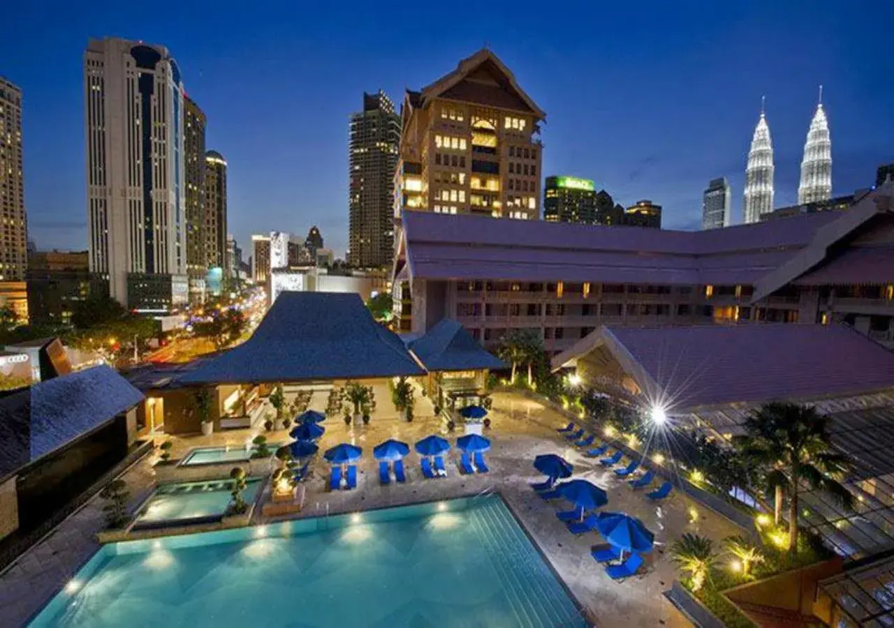 Pool View in Royale Chulan Kuala Lumpur