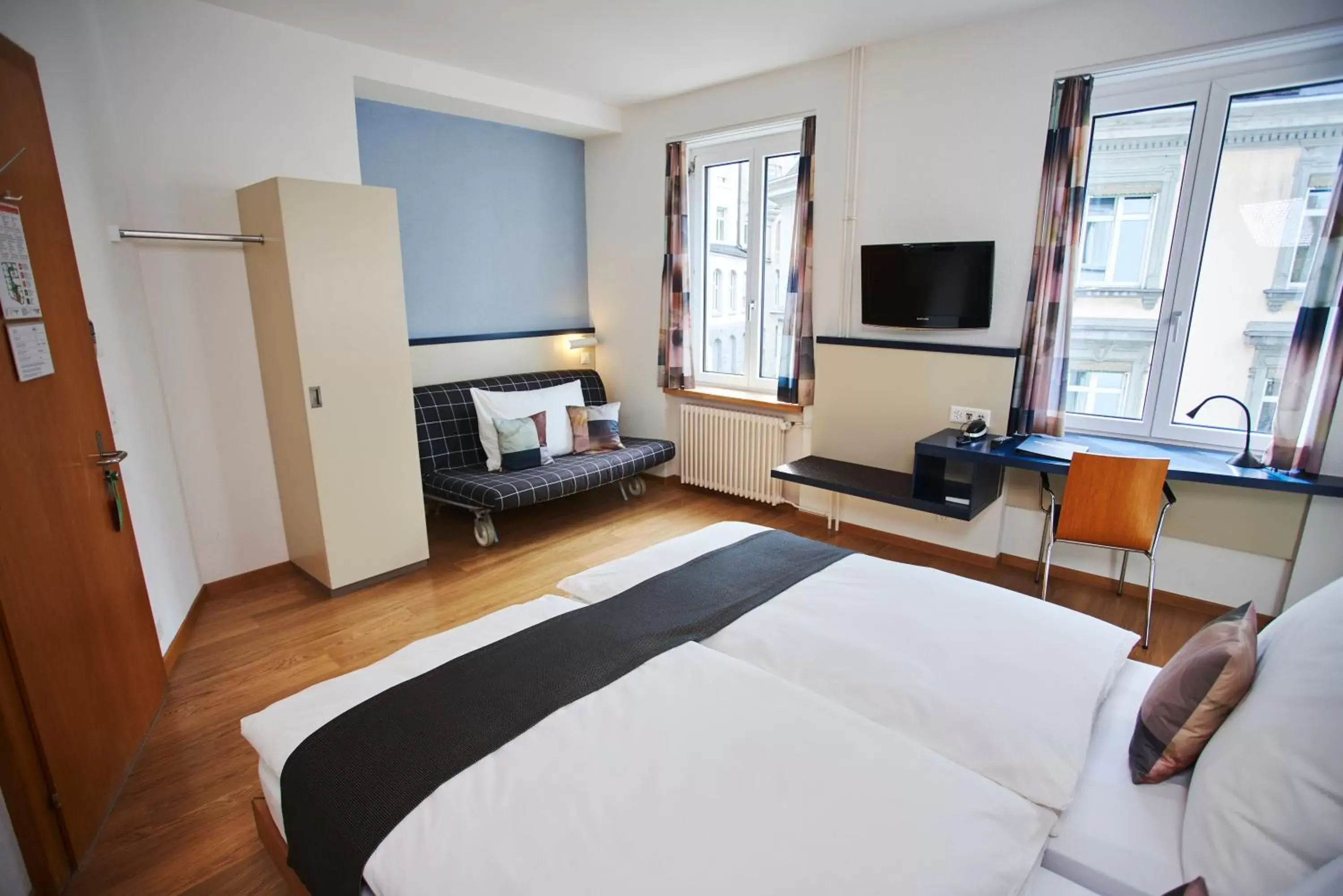 Bedroom, Bed in Hotel Bristol Zurich