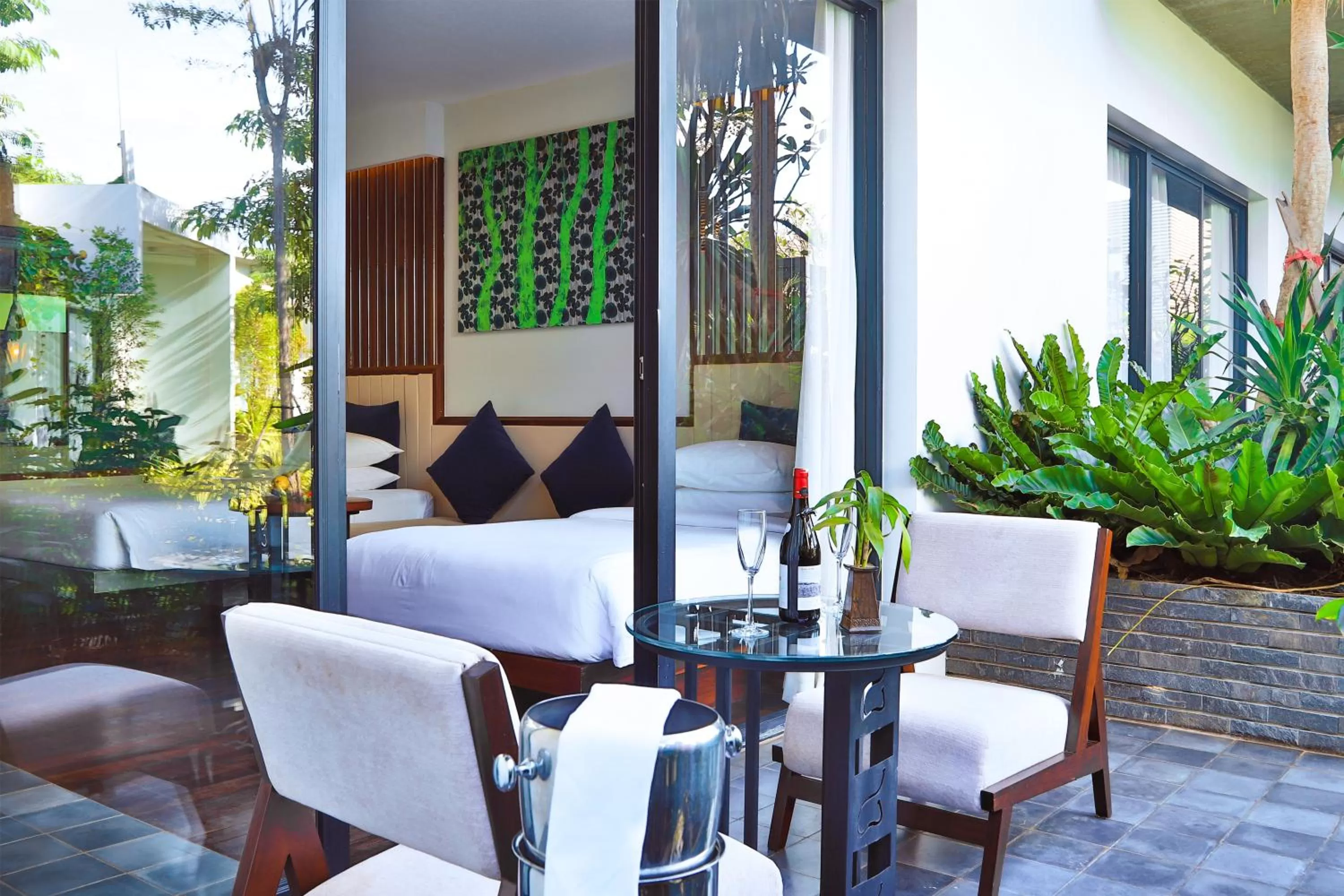 Balcony/Terrace in The Villa by Metta