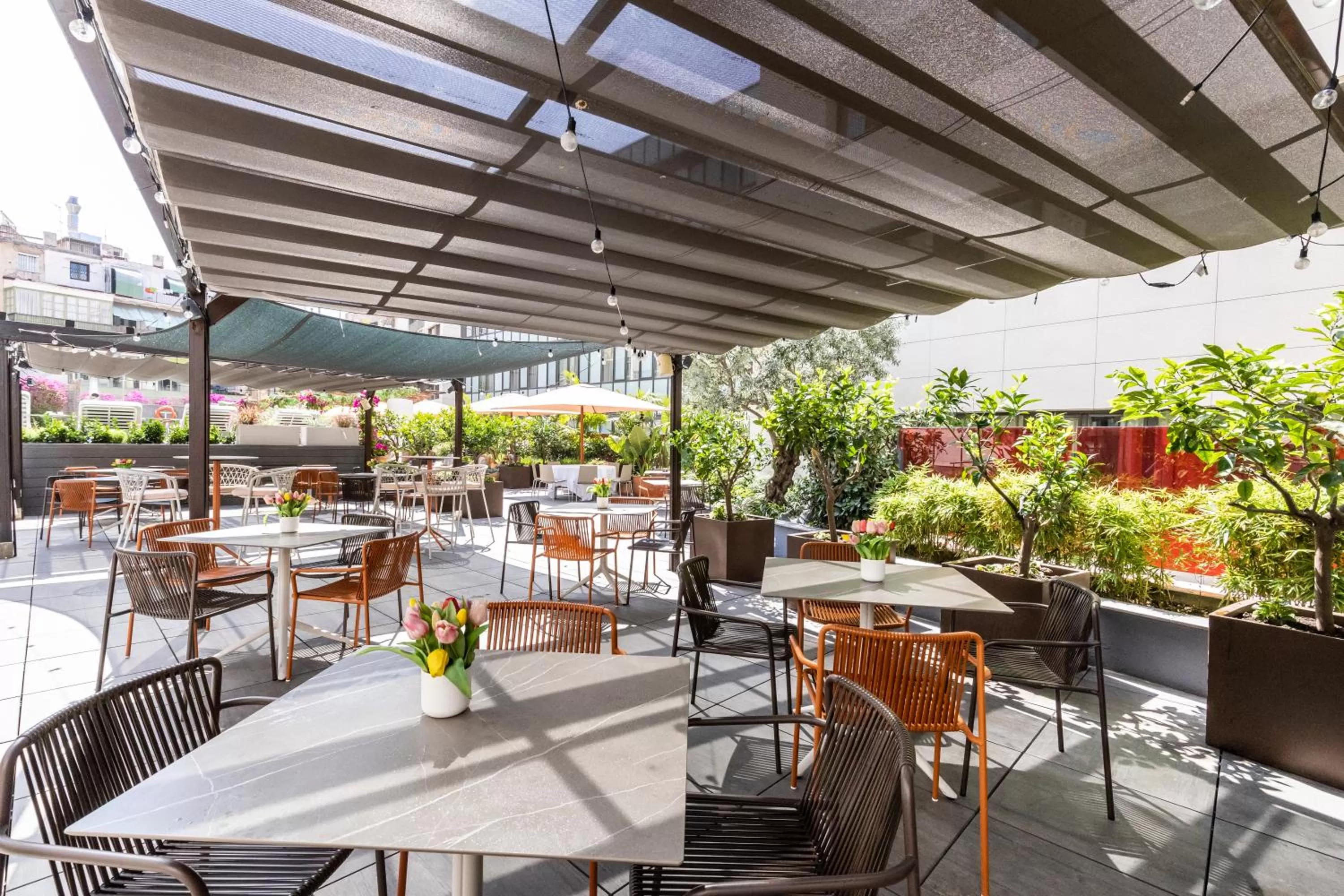 Balcony/Terrace in Catalonia Ramblas 4* Sup