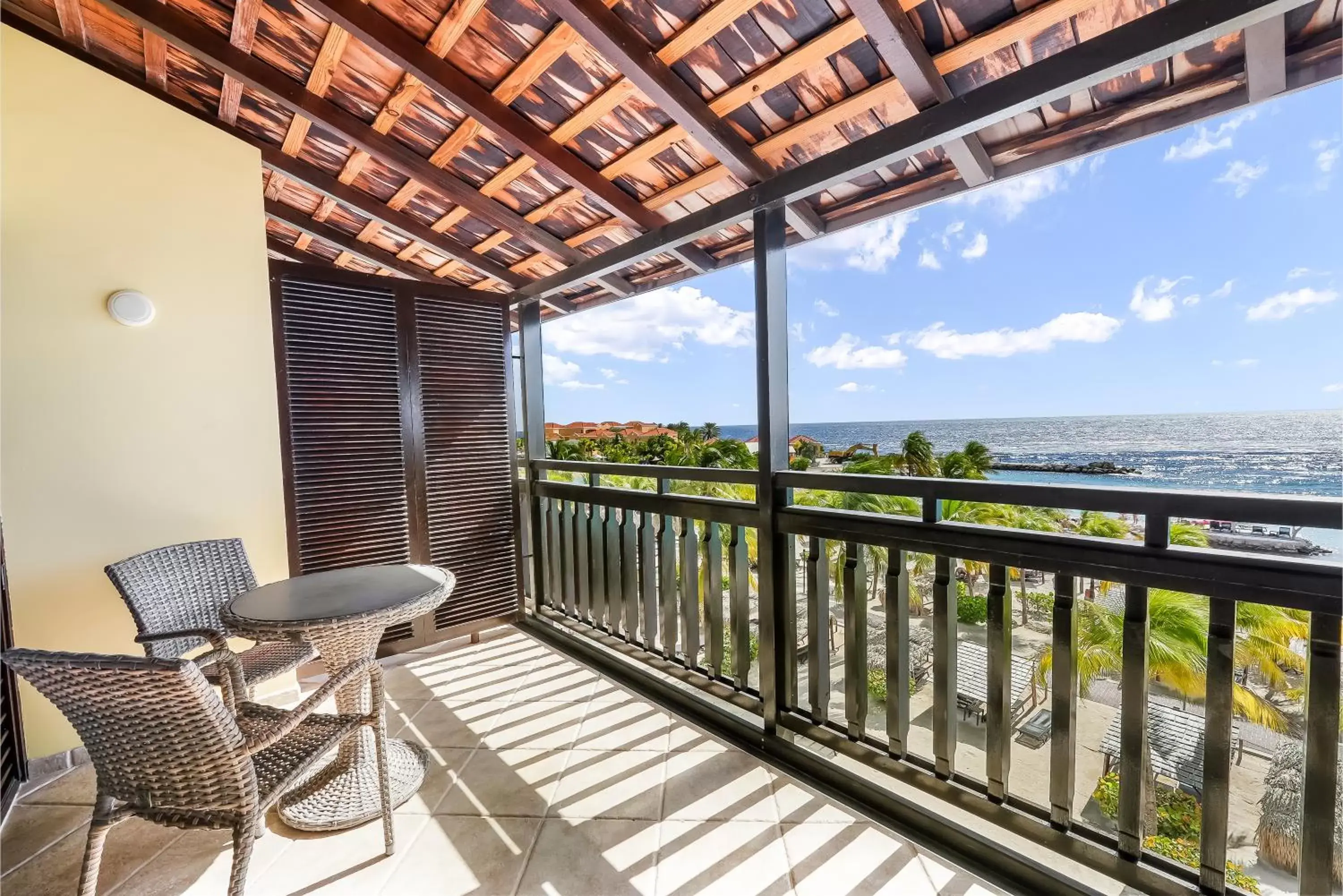 Balcony/Terrace in LionsDive Beach Resort